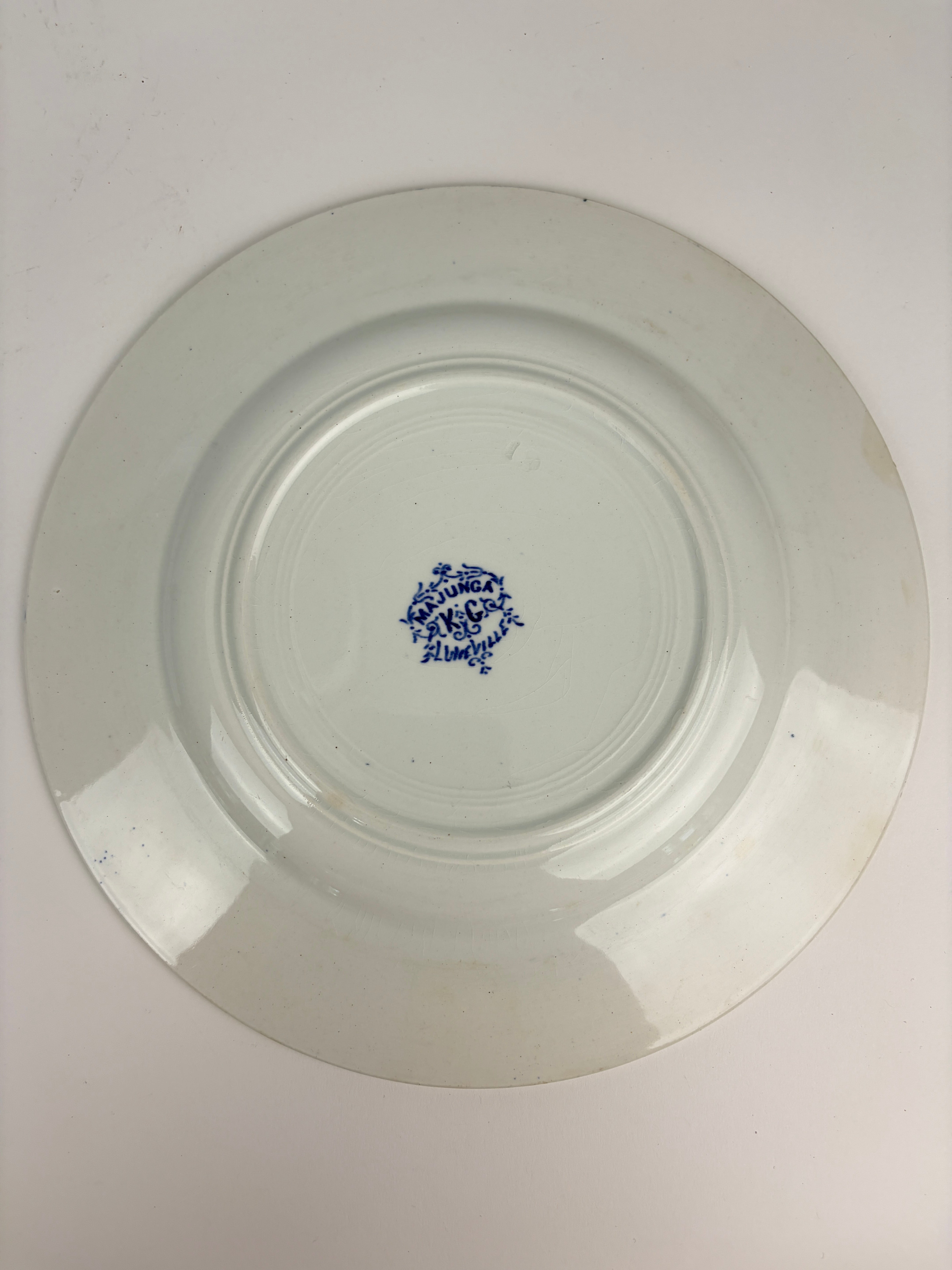 Franske tallerkener, Ø22,5 cm - 6 stk.