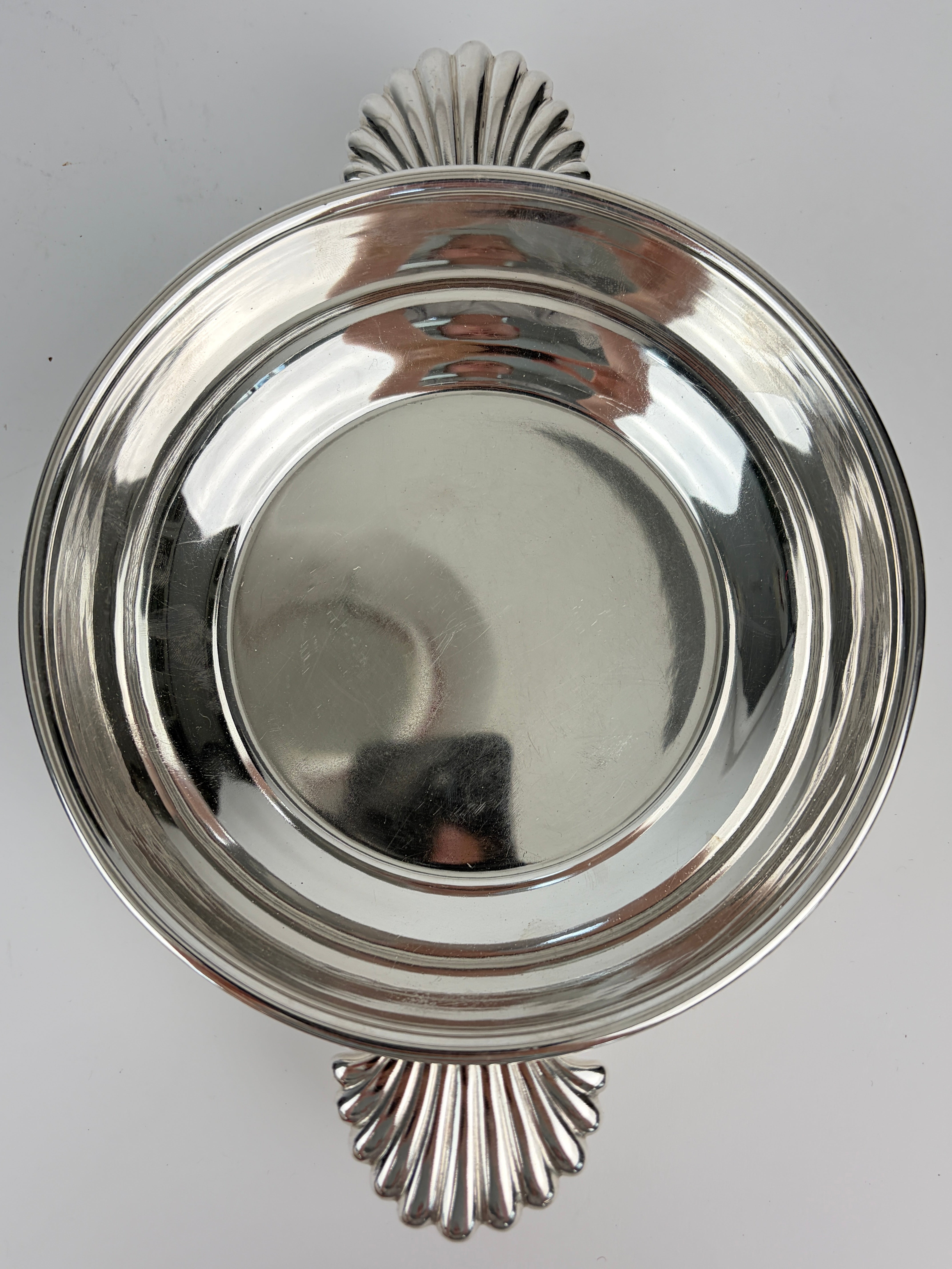Sølv skål, Ø18 cm