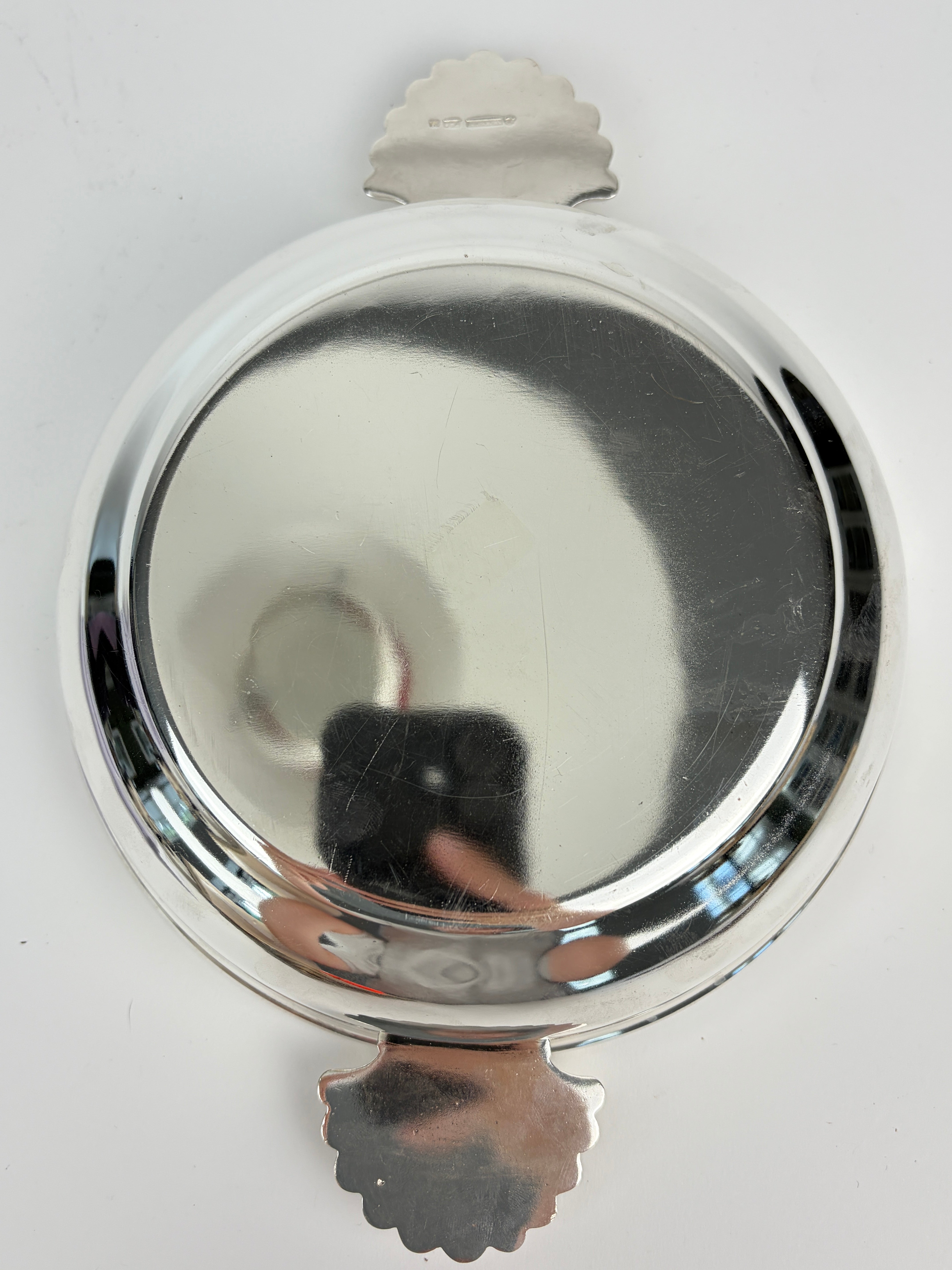 Sølv skål, Ø18 cm