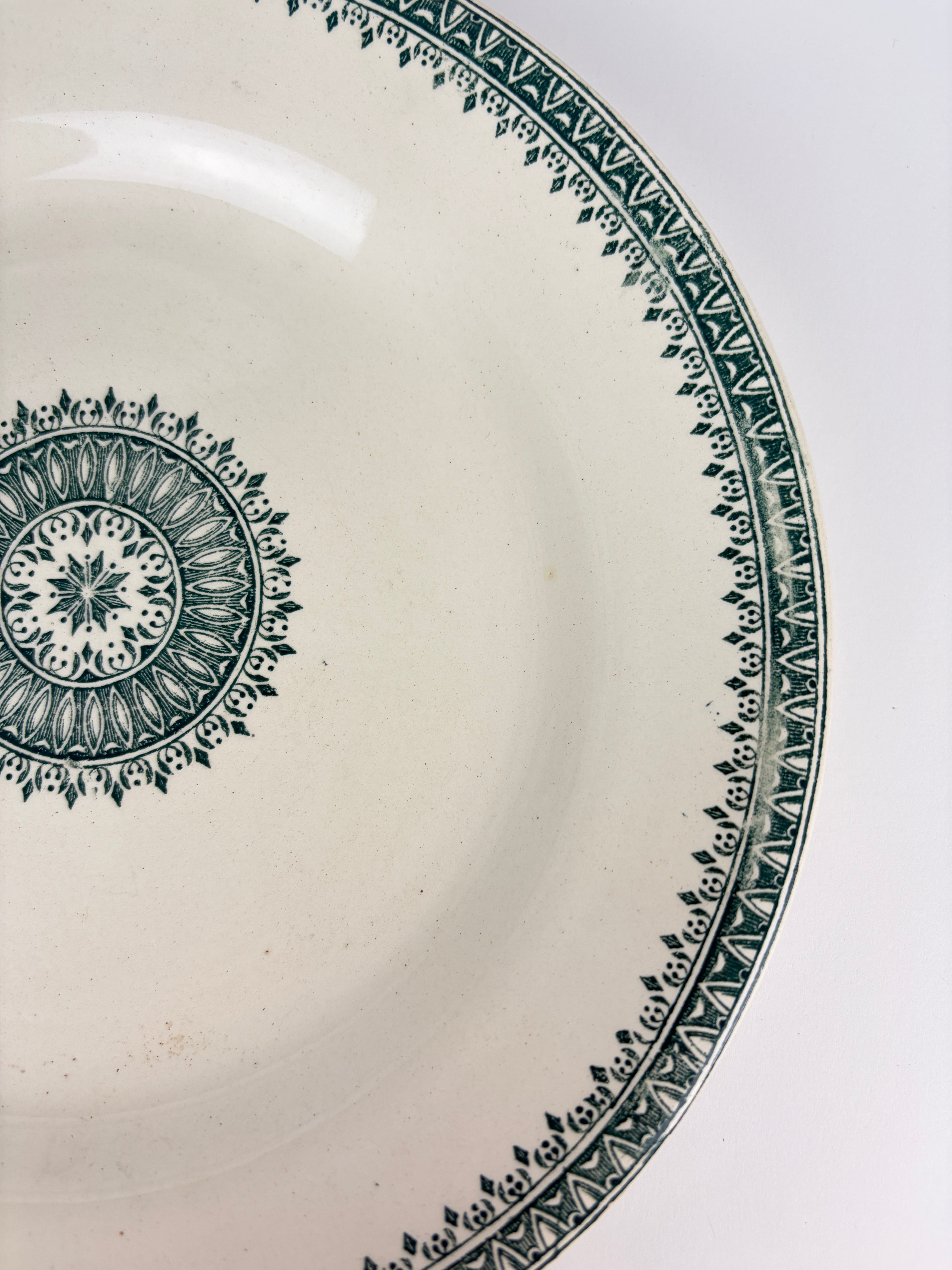 Franske tallerkener, Ø23,5 cm - 6 stk.