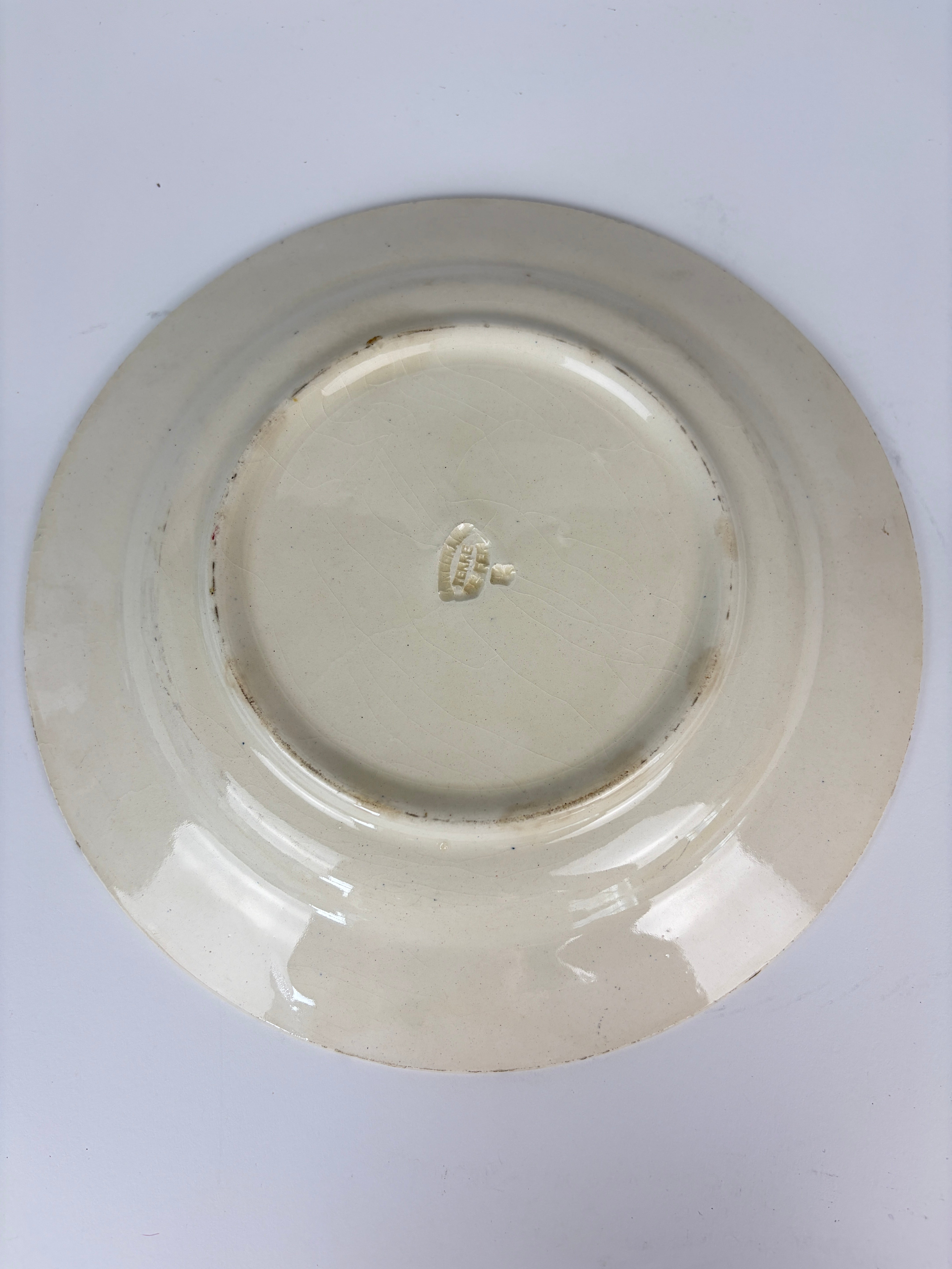 Franske tallerkener, Ø23,5 cm - 6 stk.