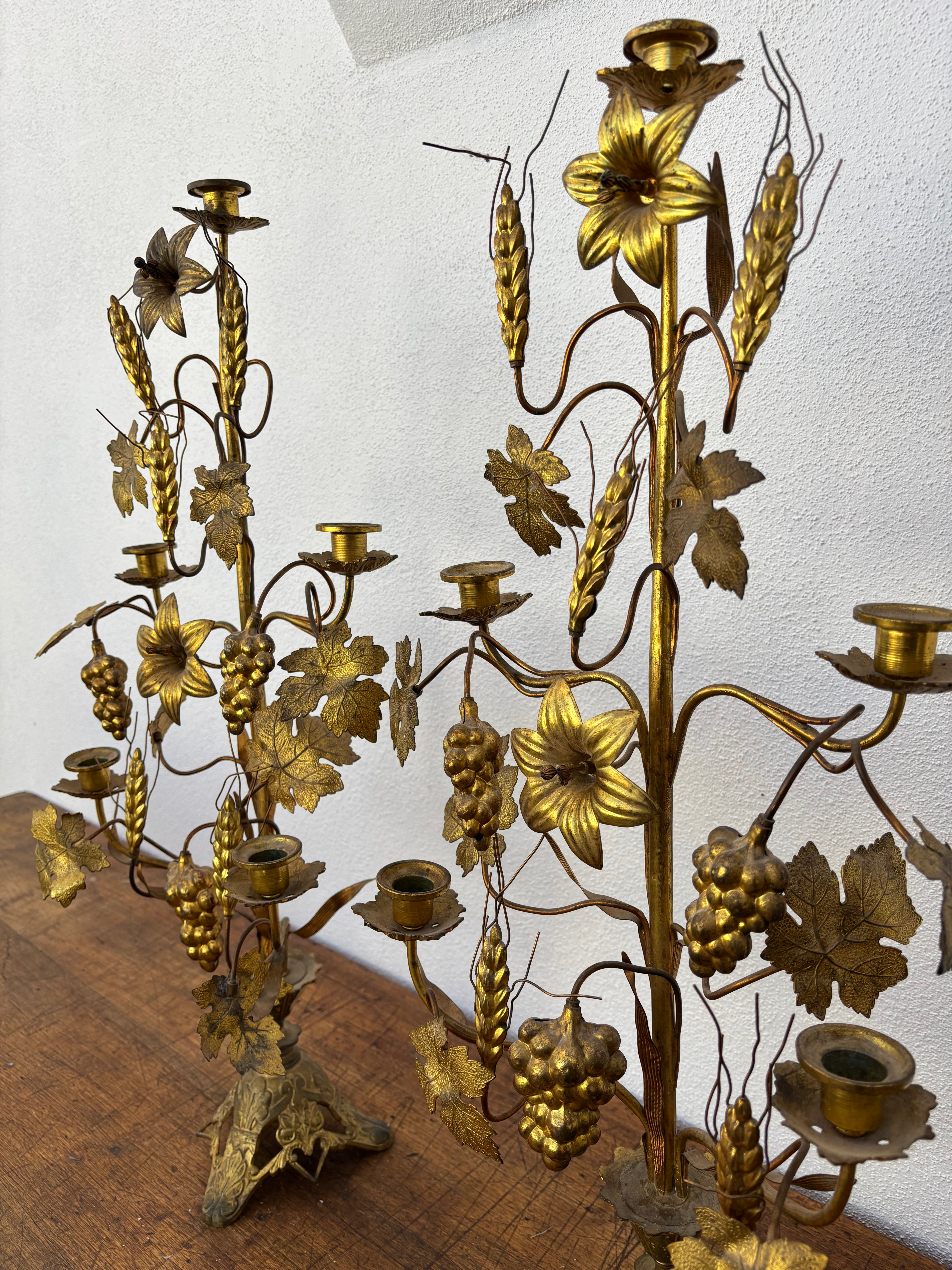 Franske kirkestager, 73 cm