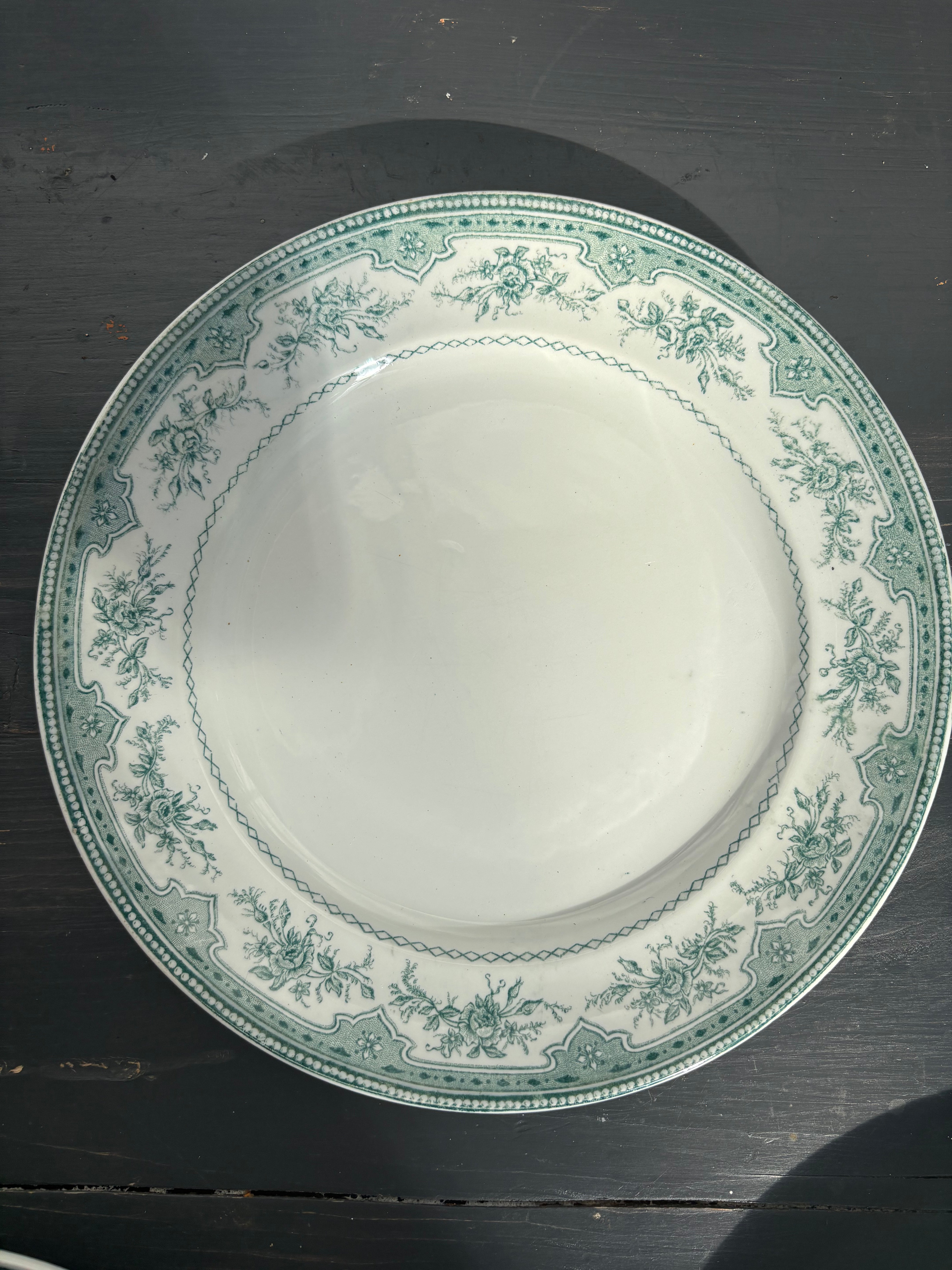 Fransk tallerken, Ø23 cm - 6 stk.