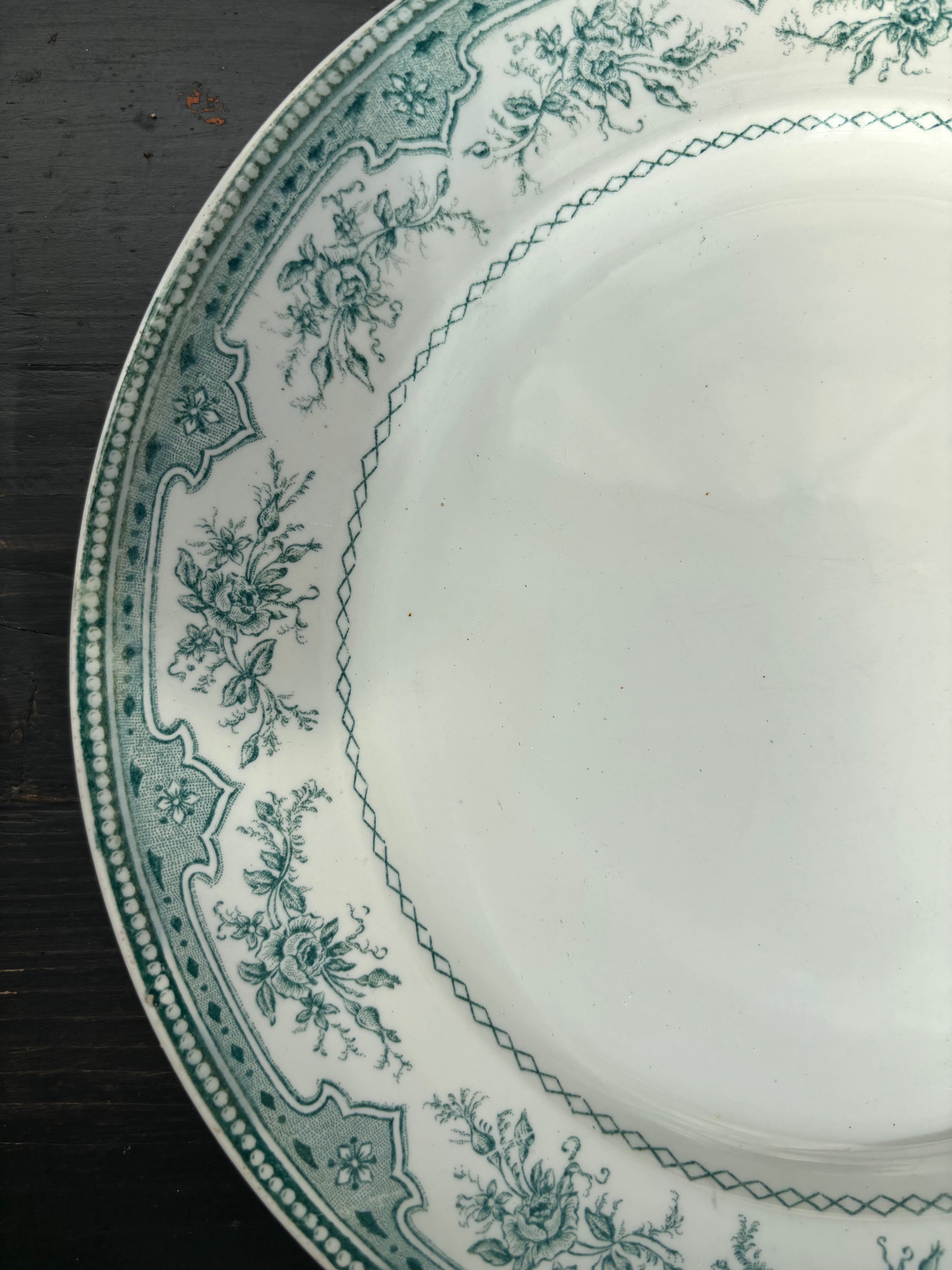 Fransk tallerken, Ø23 cm - 6 stk.