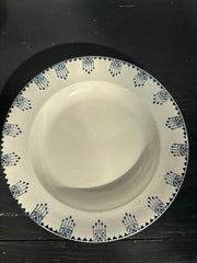 Franske dybe tallerkener, Ø24 cm - 6 stk.
