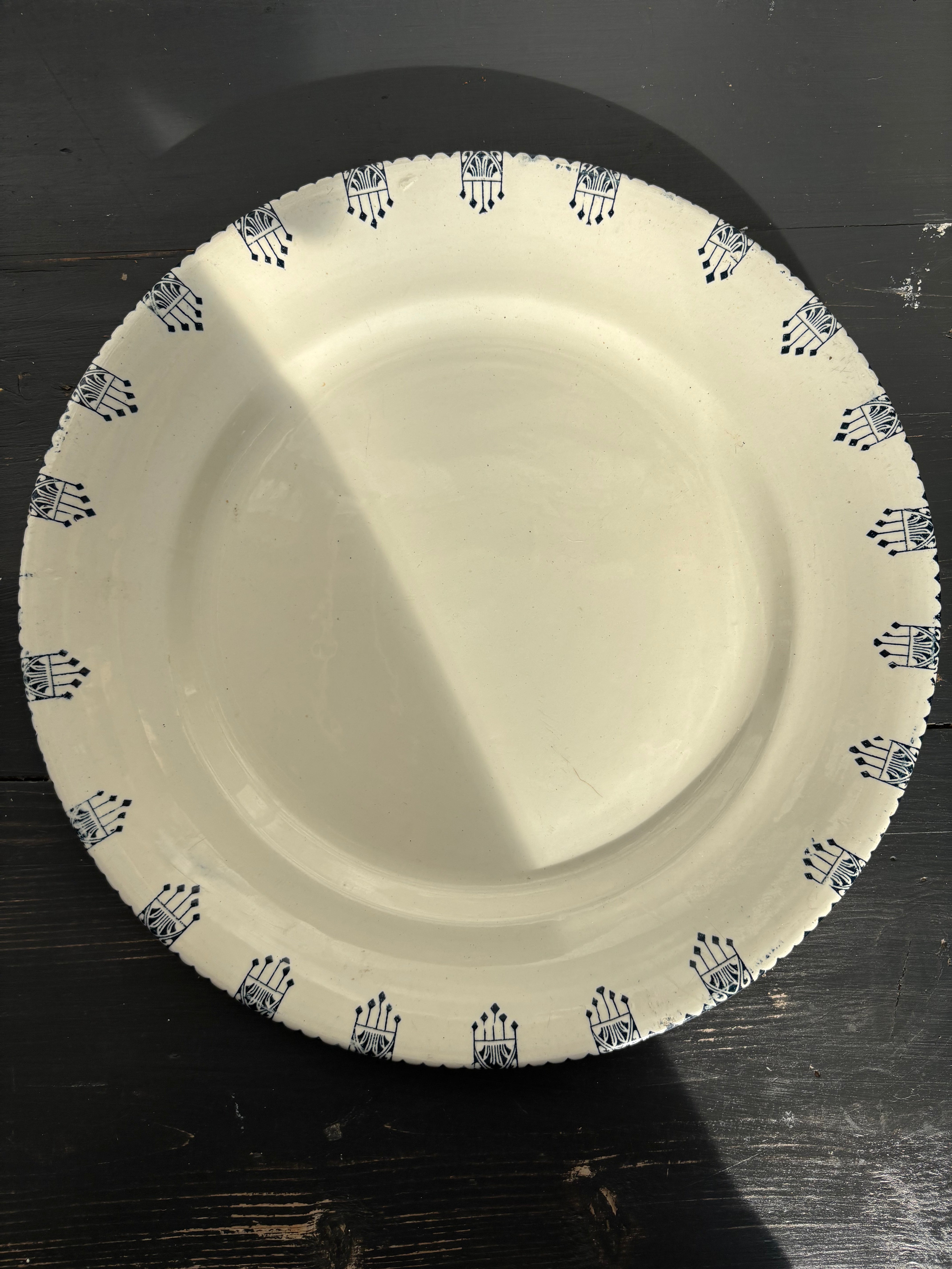 Fransk fad, Ø 31,5 cm.