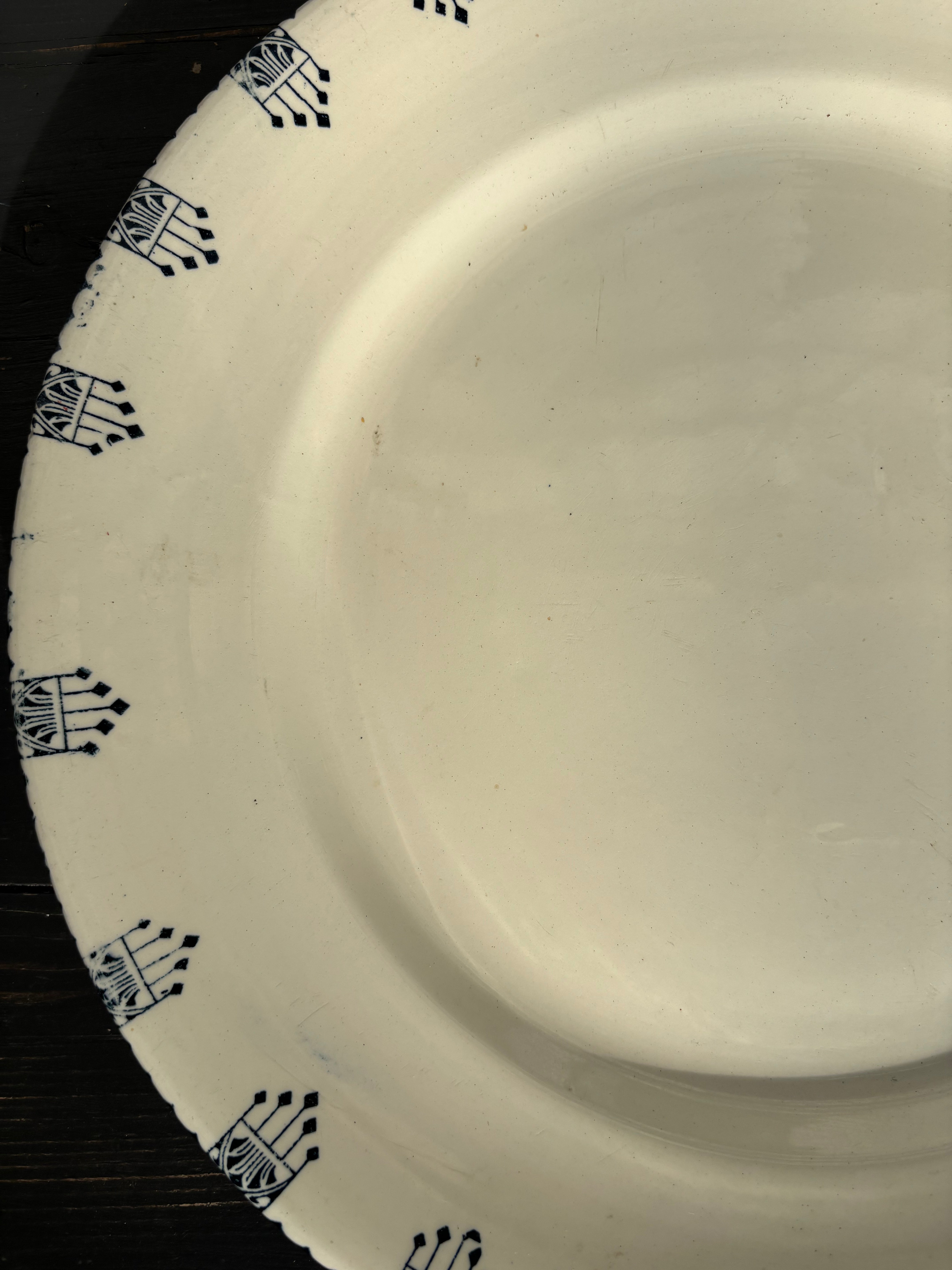 Fransk fad, Ø 31,5 cm.