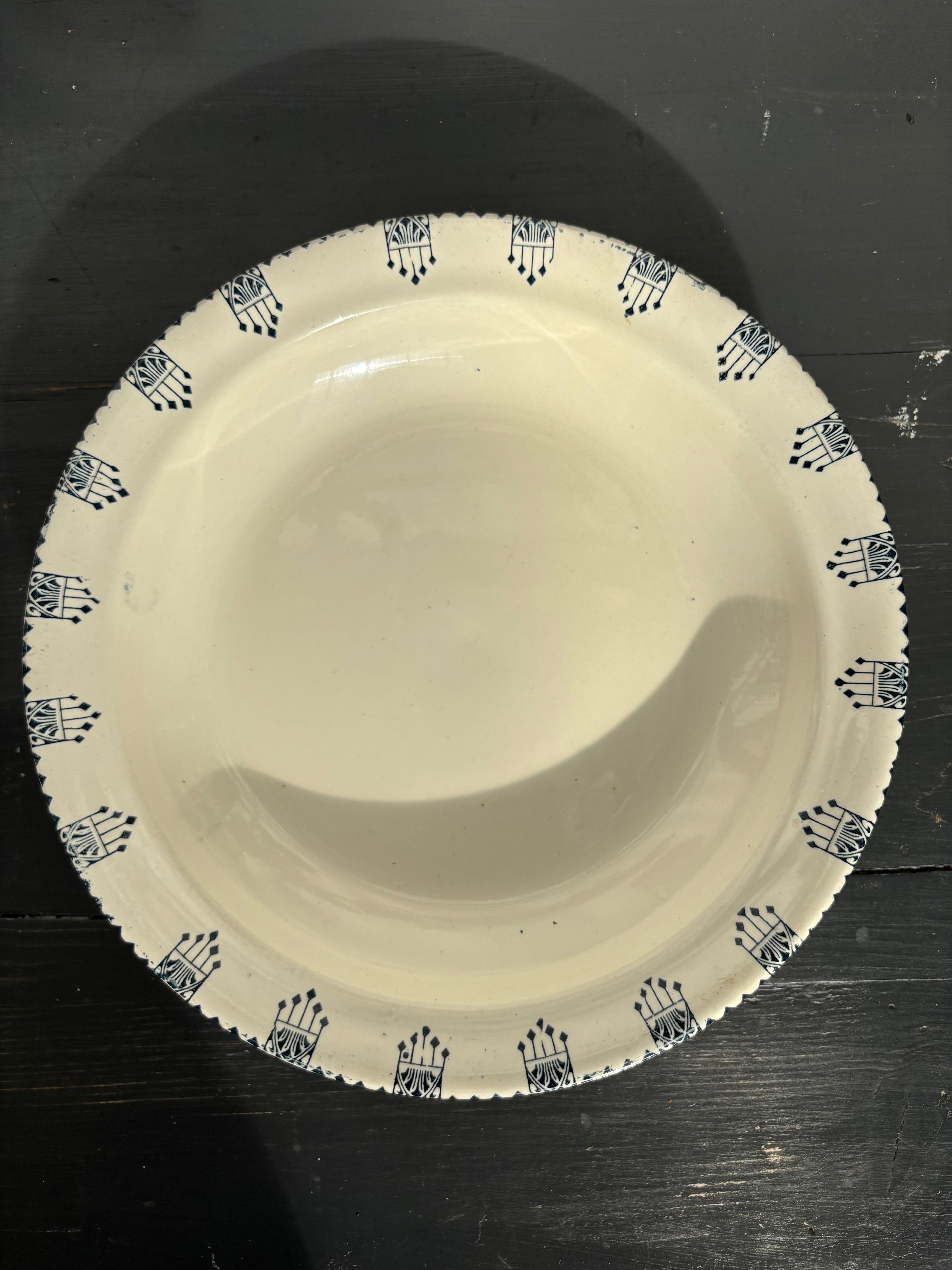 Fransk skål, Ø28 cm.