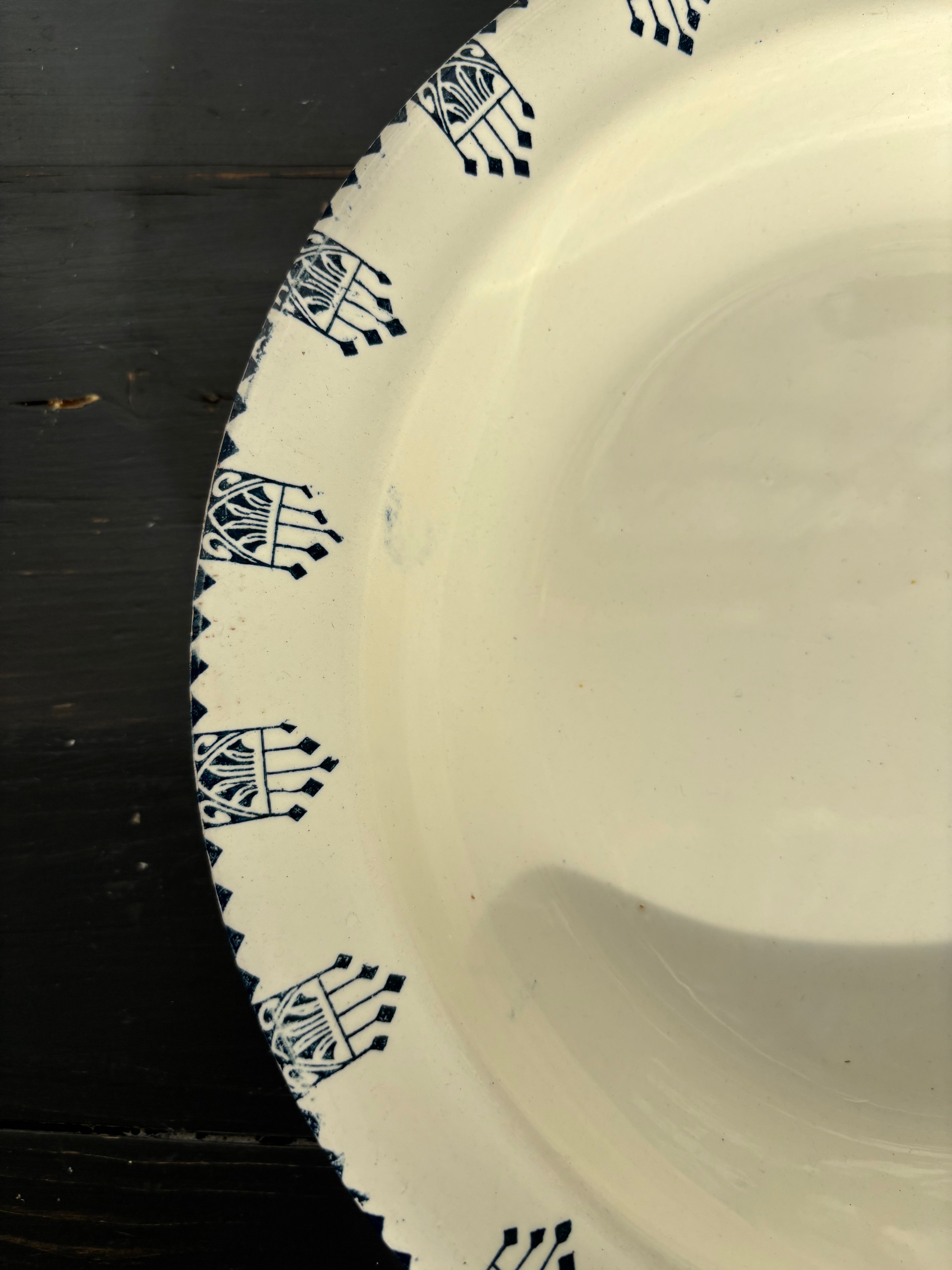 Fransk skål, Ø28 cm.