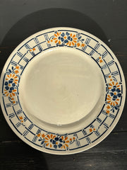 Franske tallerkener Ø24 cm - 6 stk.