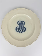 Franske tallerkener, Ø25,5 cm - 6 stk