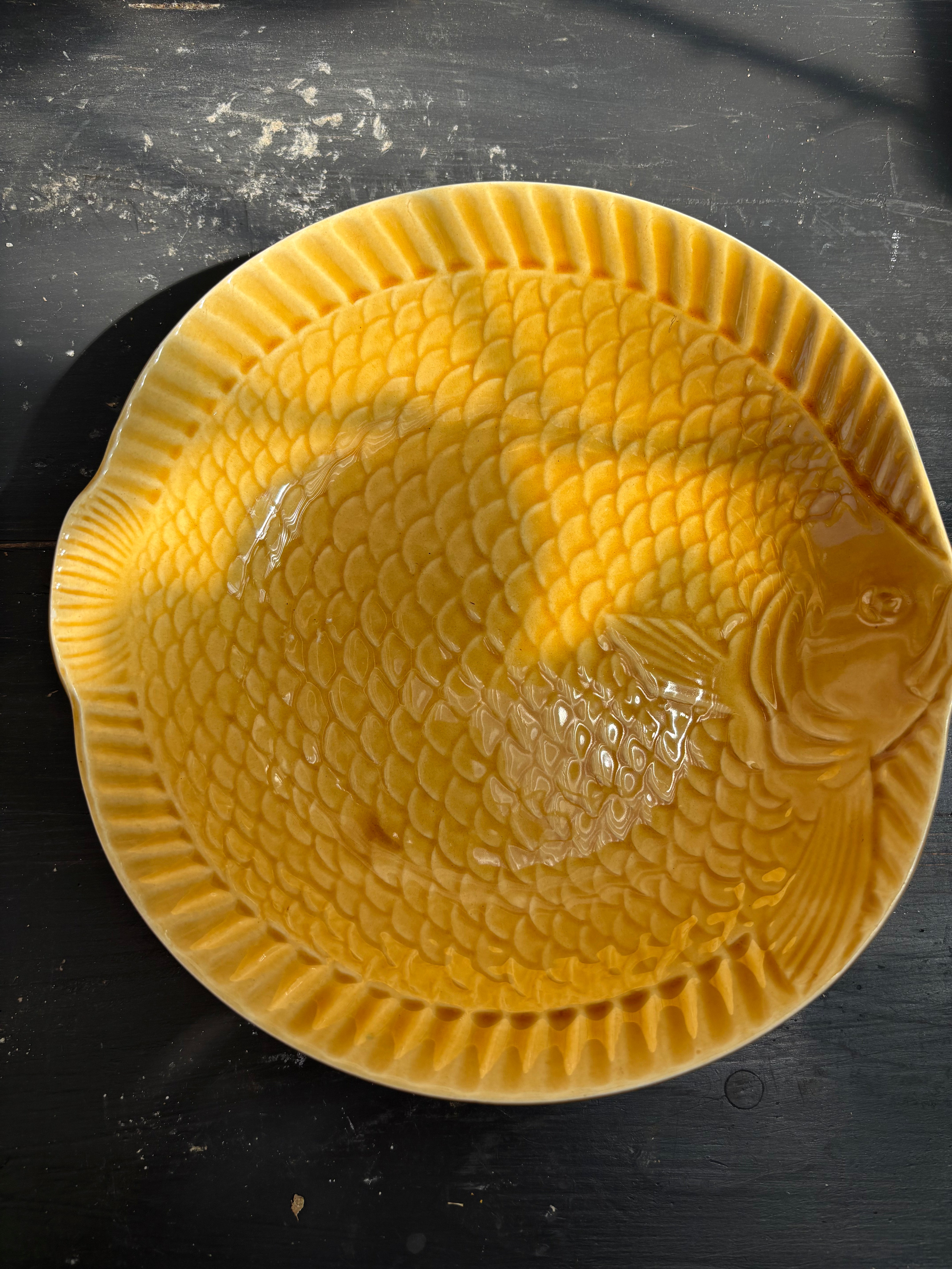 Fisketallerken, dyb, Ø20 cm.