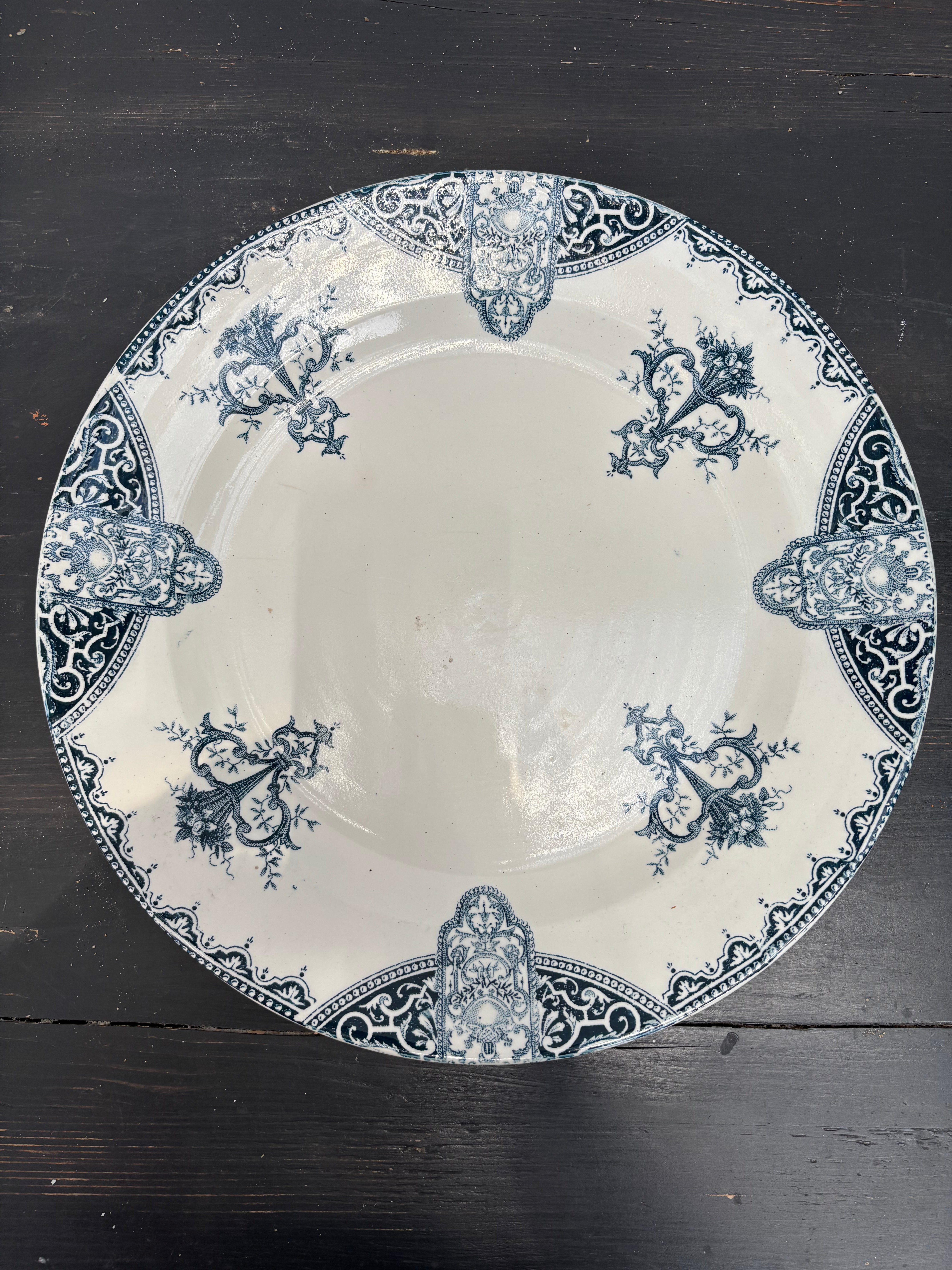 Fransk fad, Ø33 cm.