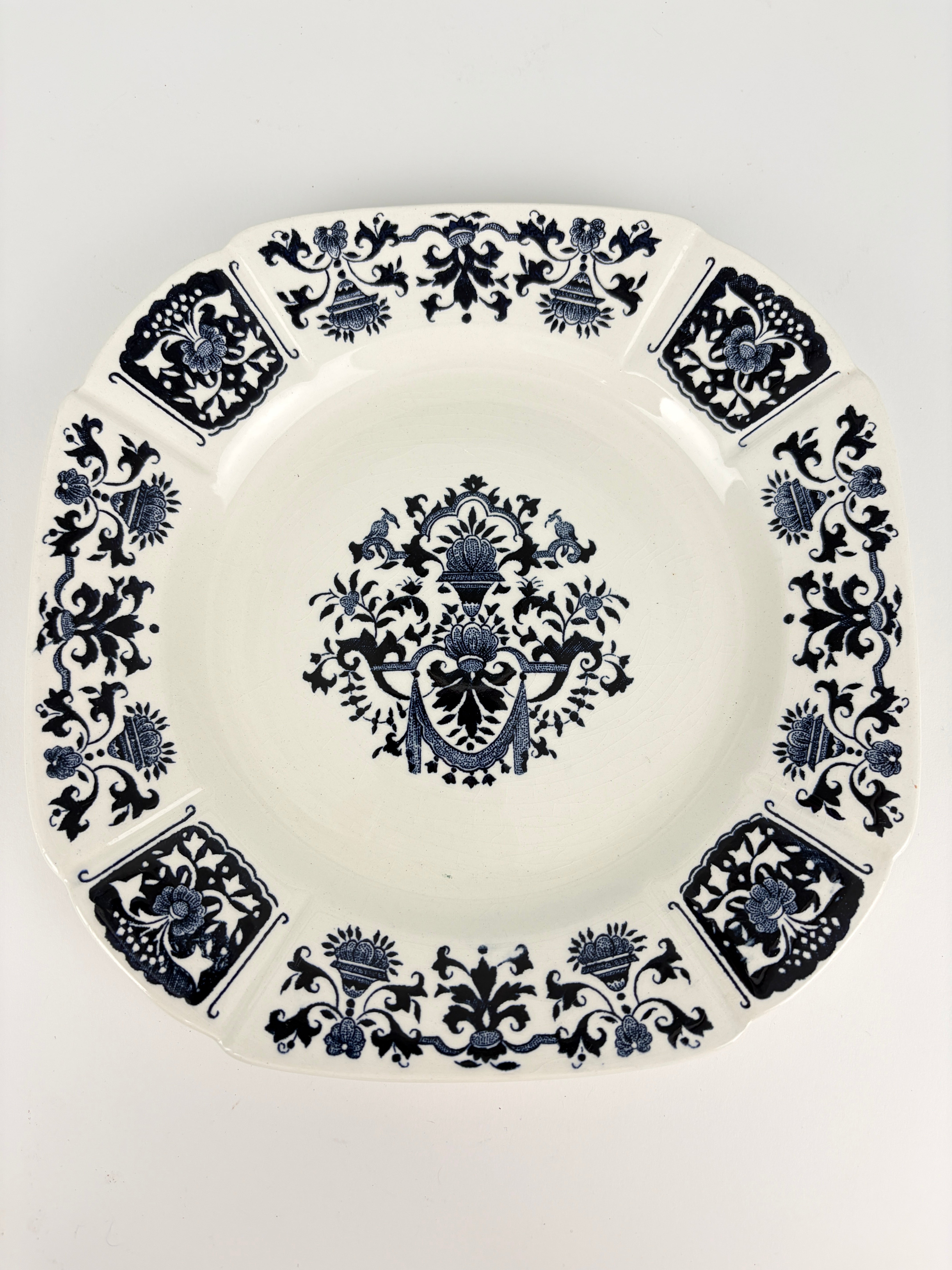 Franske tallerkener, Ø20 cm - 6 stk.