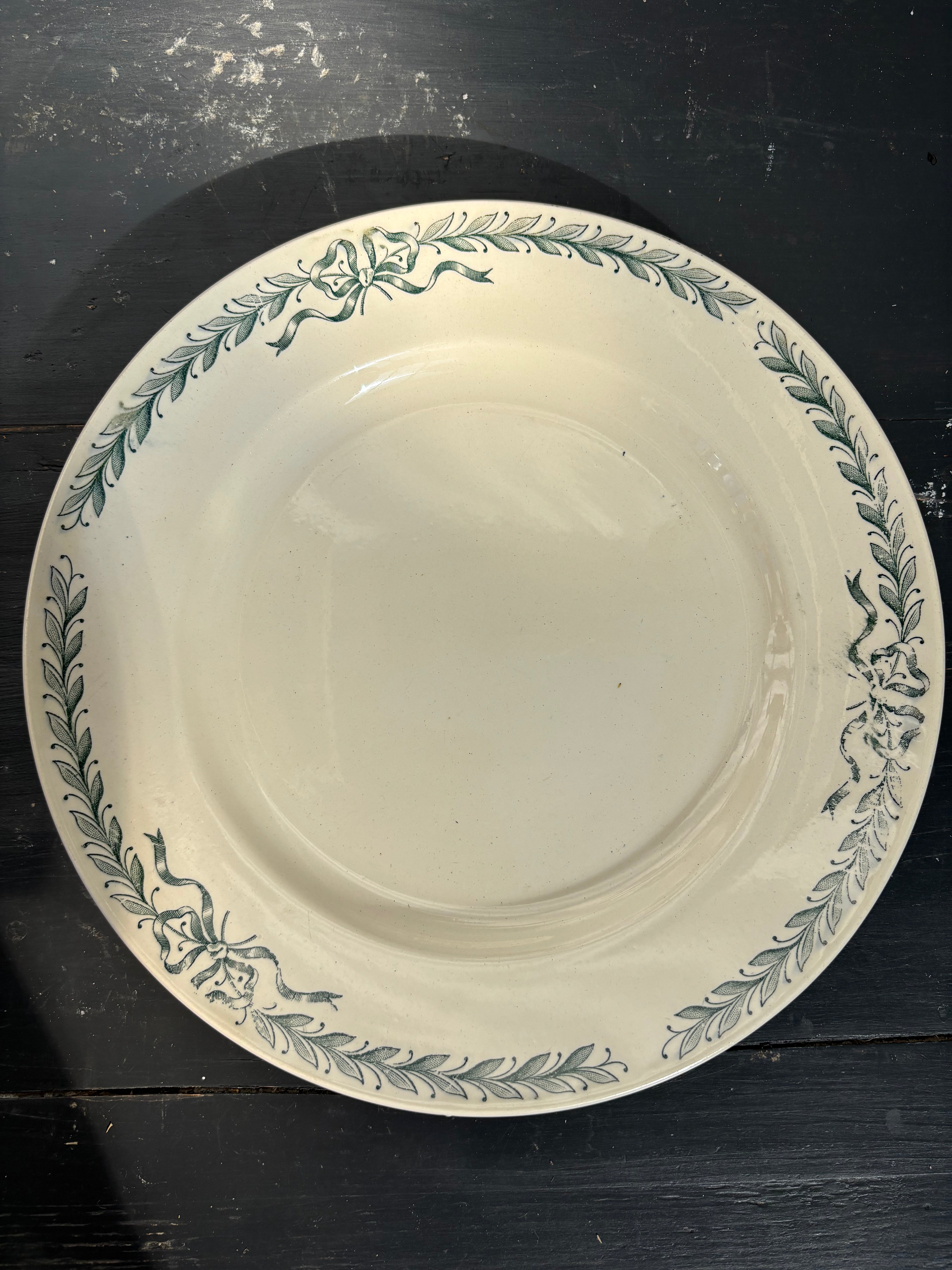 Fransk tallerken, Ø25 cm. - 8 stk.