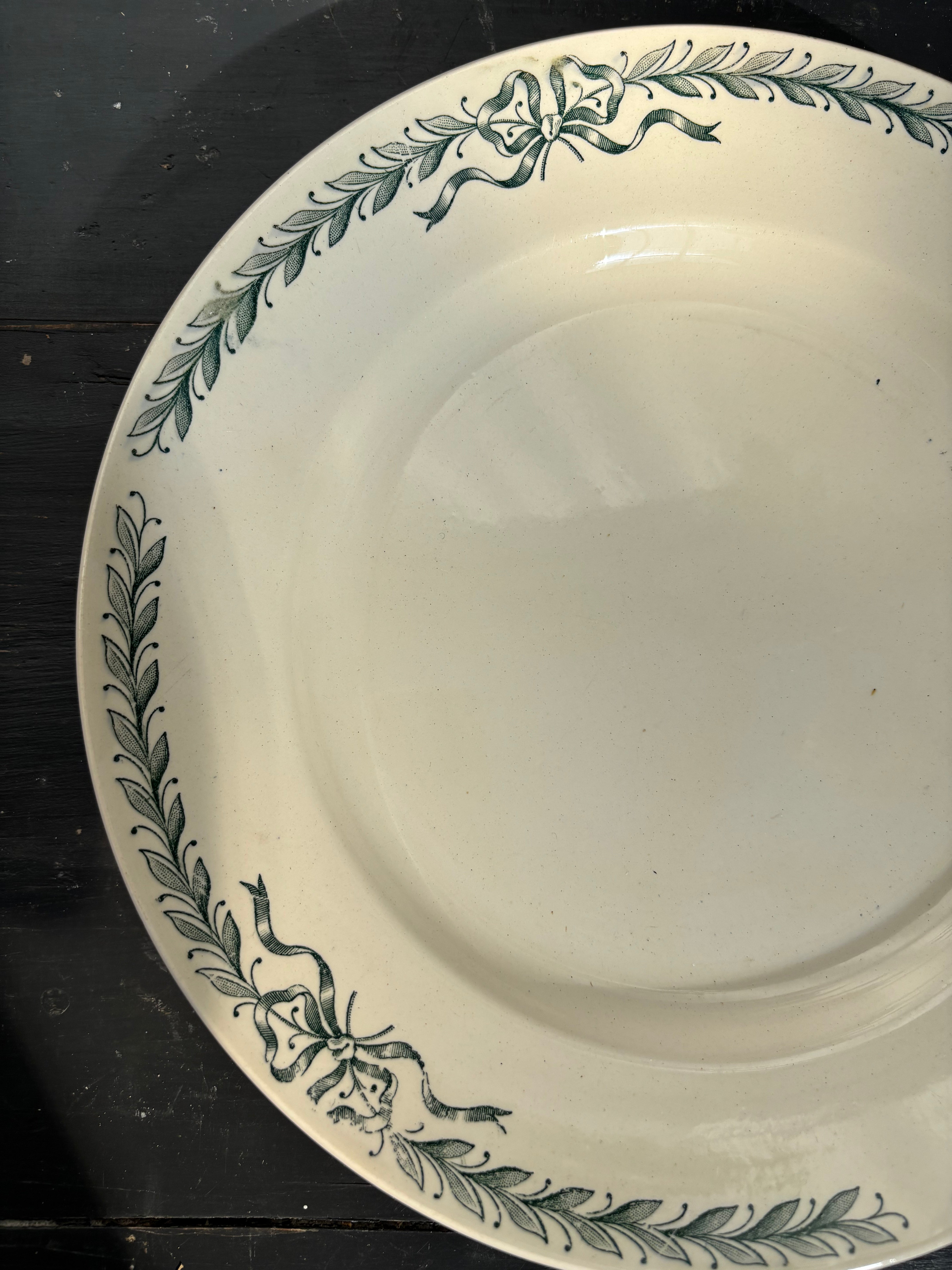 Fransk tallerken, Ø25 cm. - 8 stk.