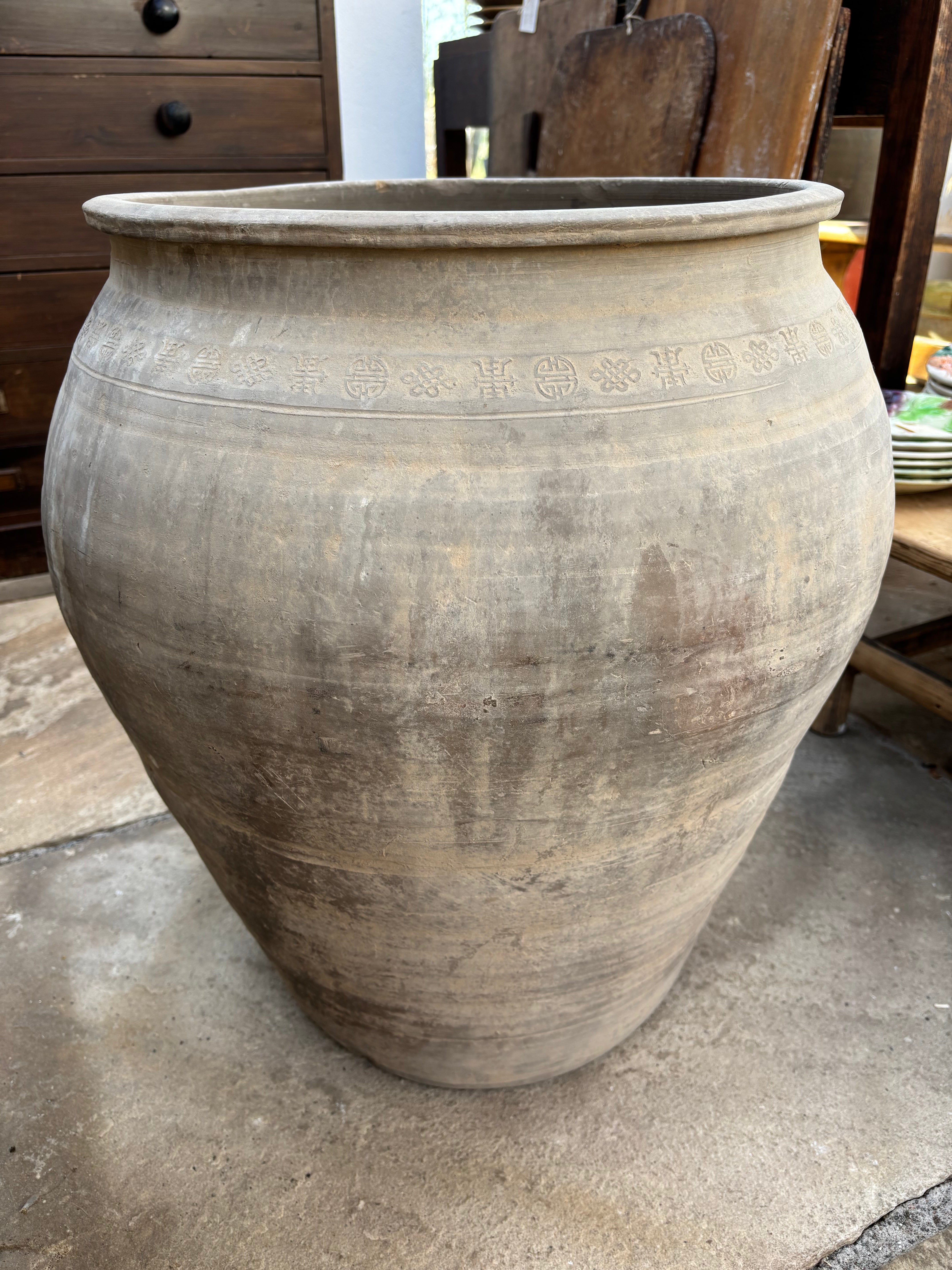 Kinesisk krukke, 56 cm