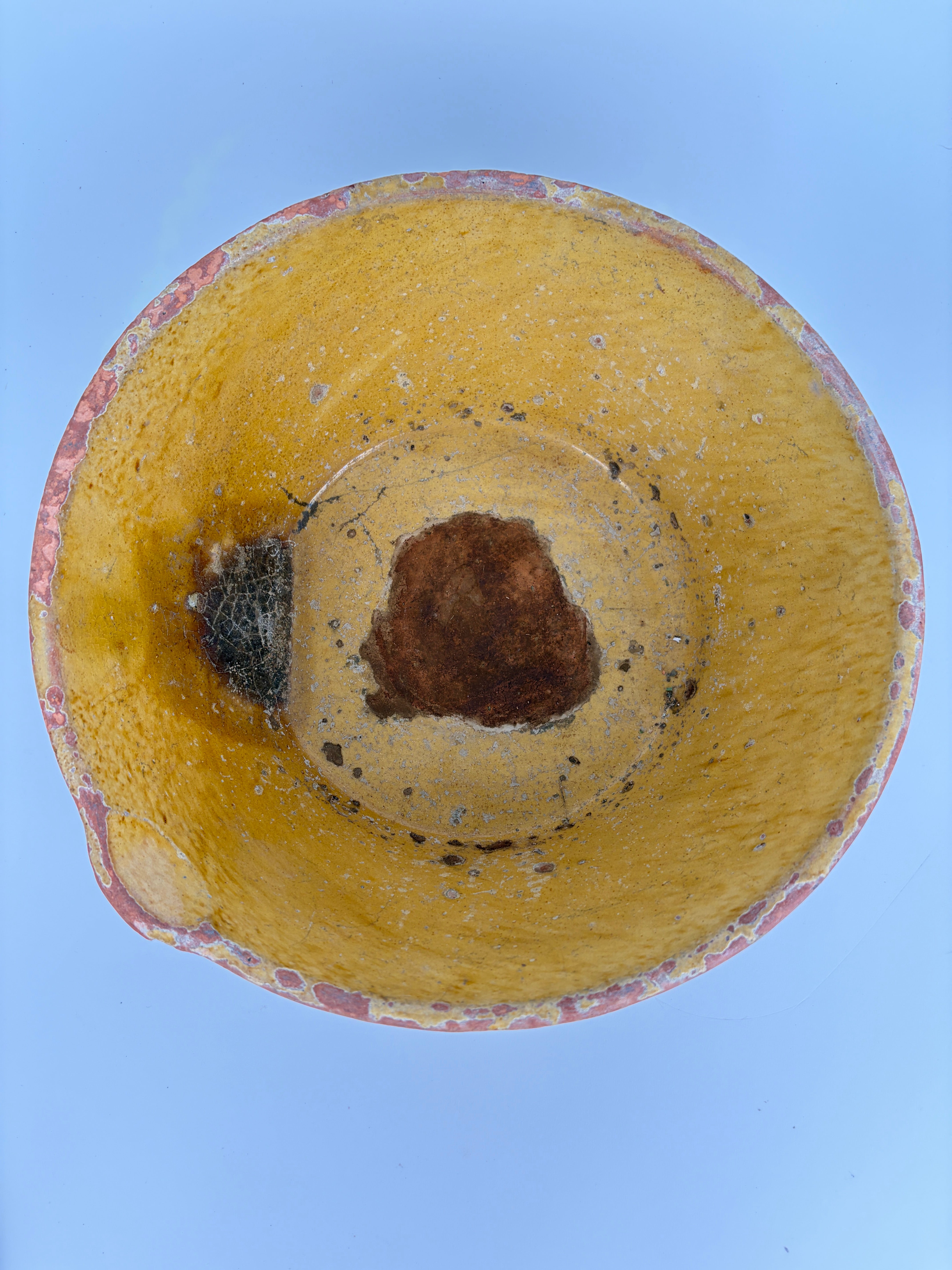 Gult fad, Ø30 cm