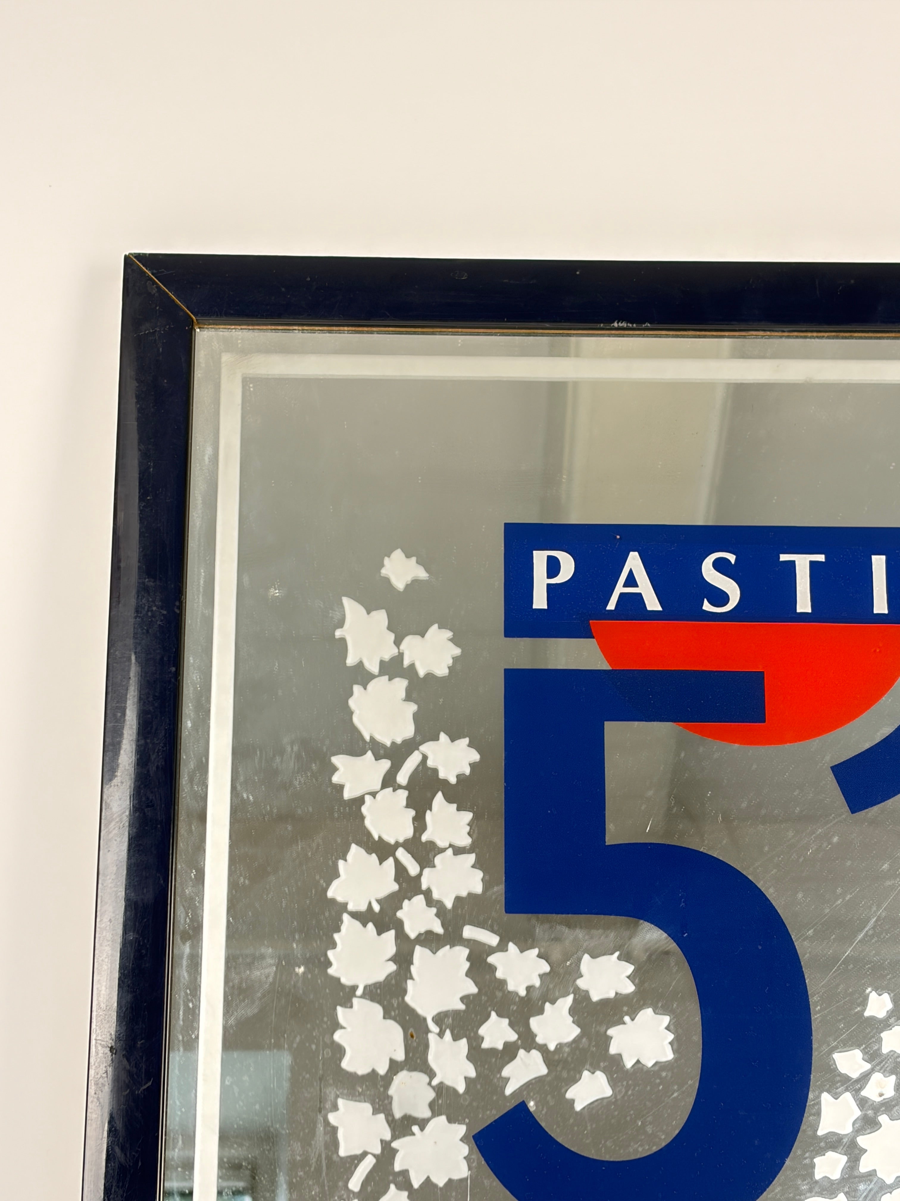 Pastis-spejl, 44x44 cm