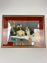 Champagnespejl, 56x74 cm
