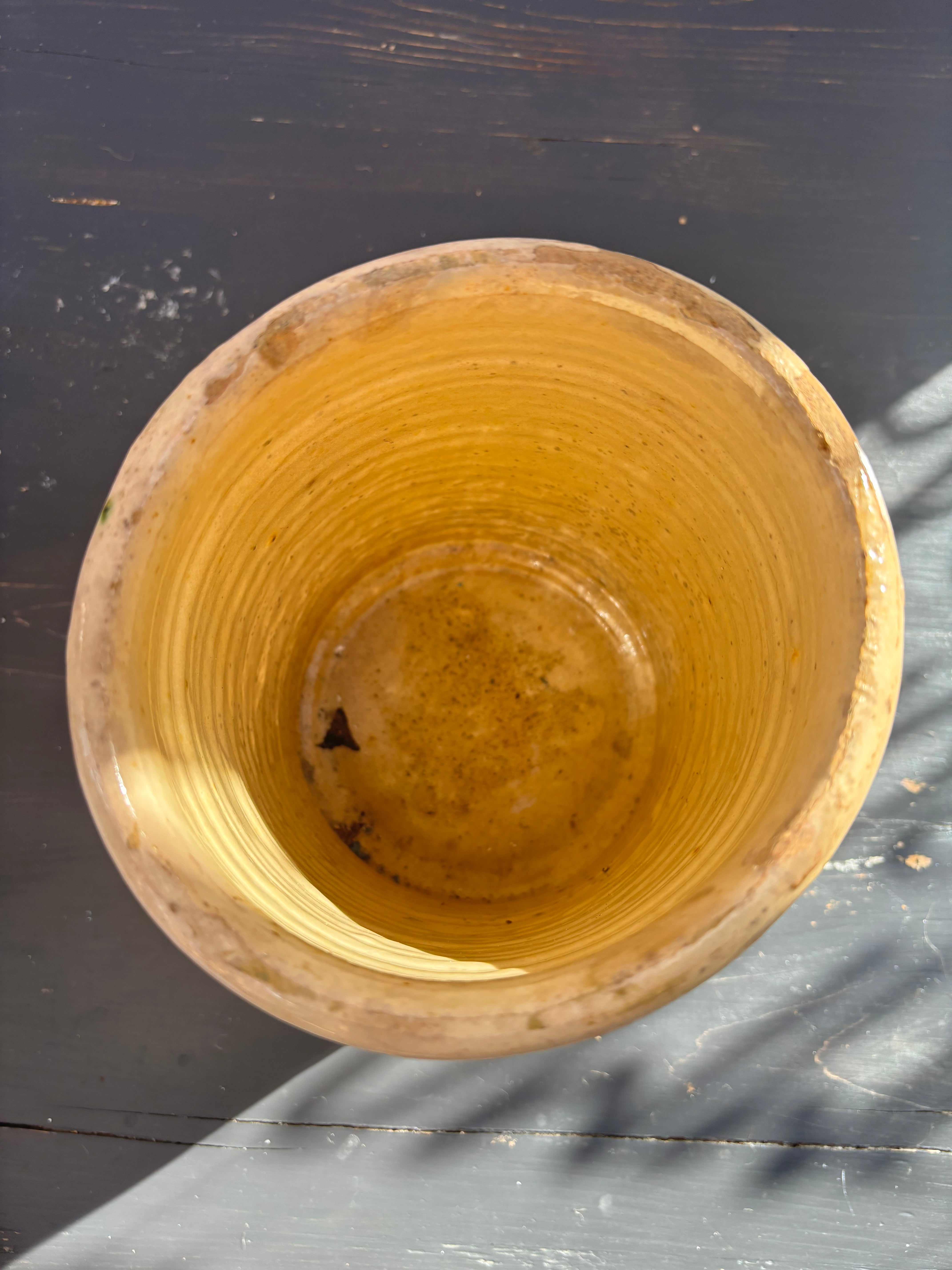 Italiensk krukke, h21 cm.