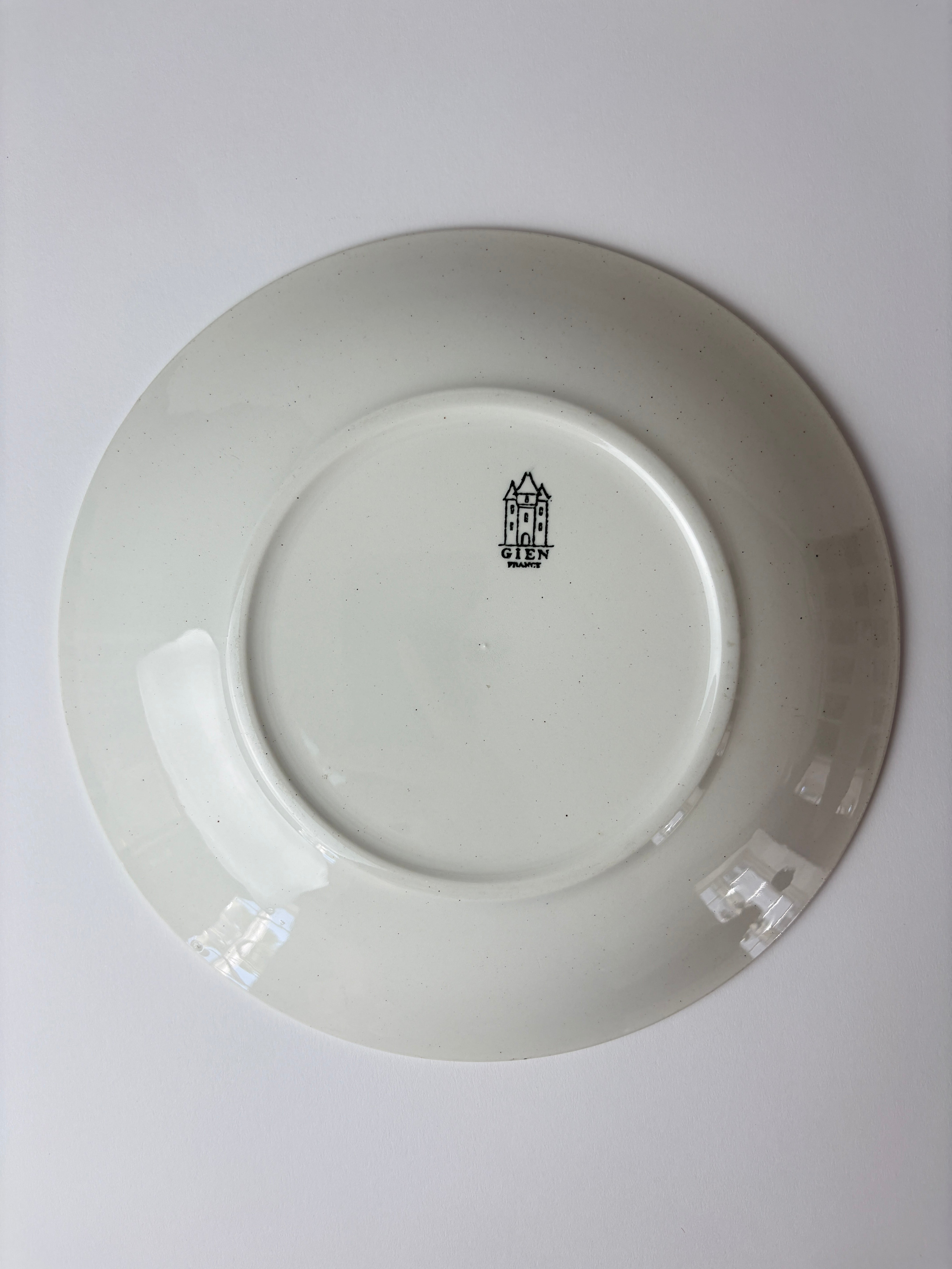 Franske tallerkener, Ø24 cm - 6 stk.