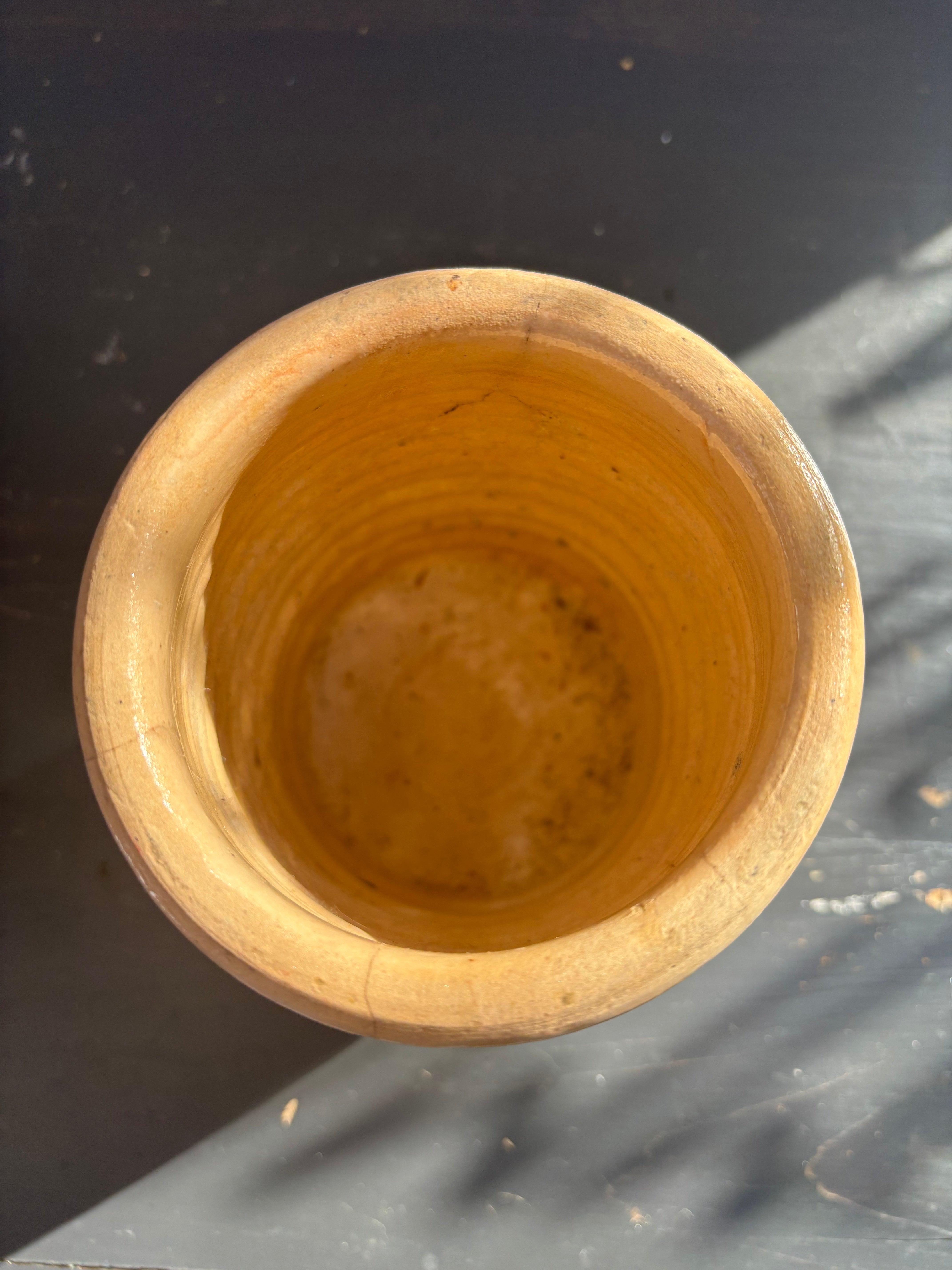 Italiensk krukke, h15 cm.