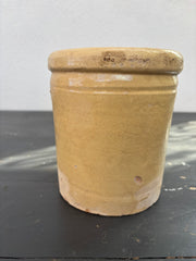 Italiensk krukke, h16 cm.