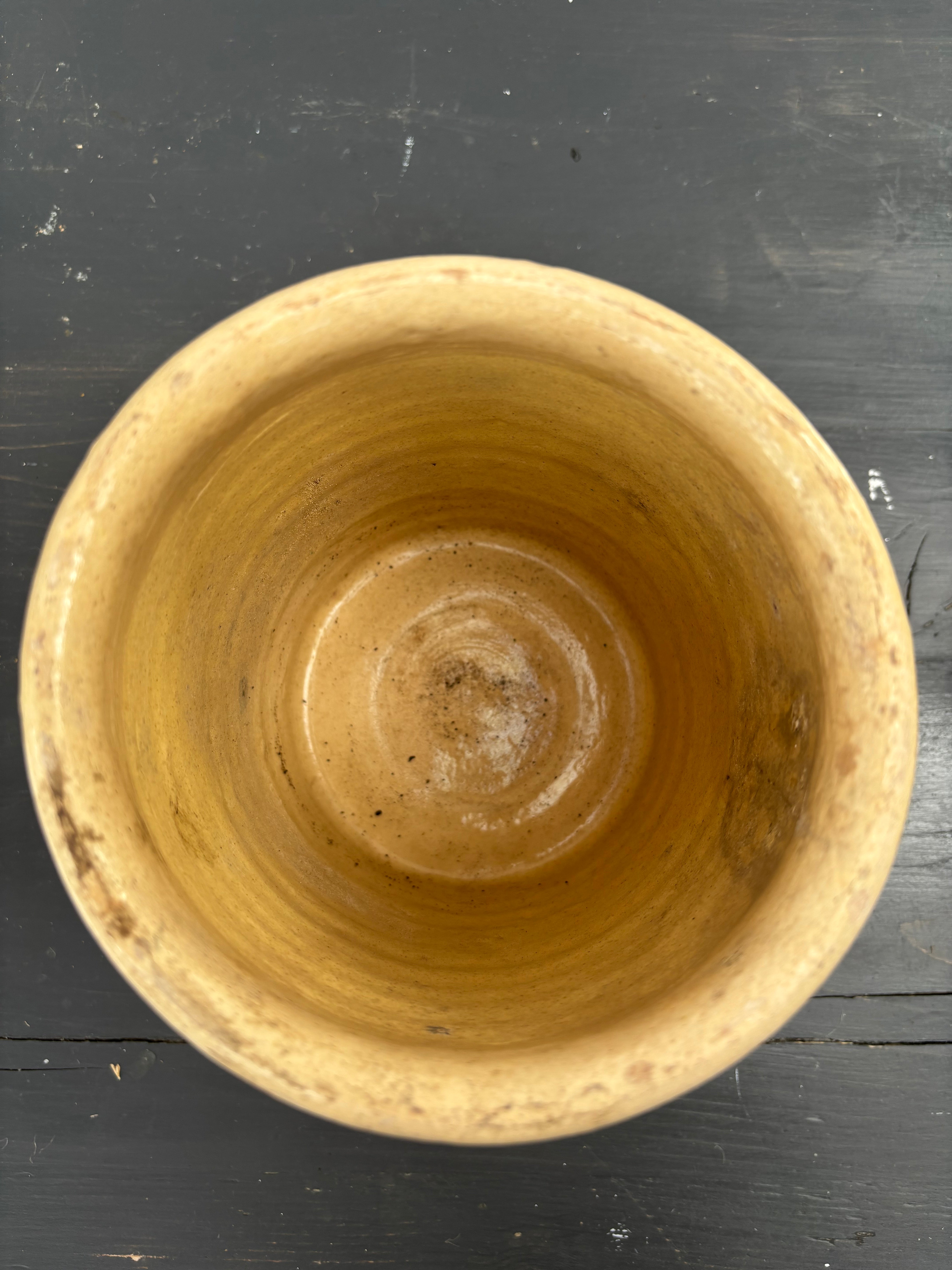 Italiensk krukke, h16 cm.