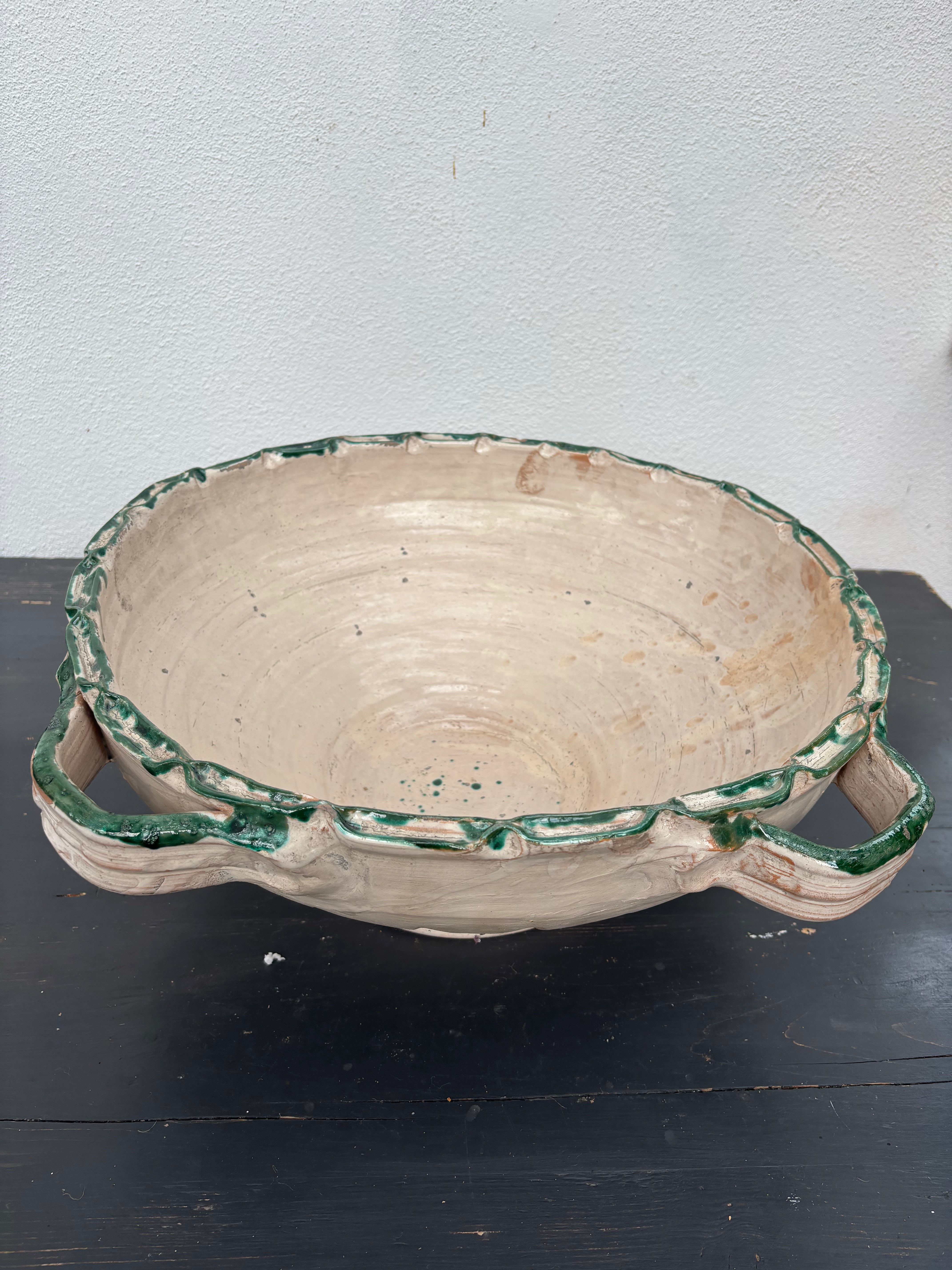 Italiensk fad, Ø43 cm.