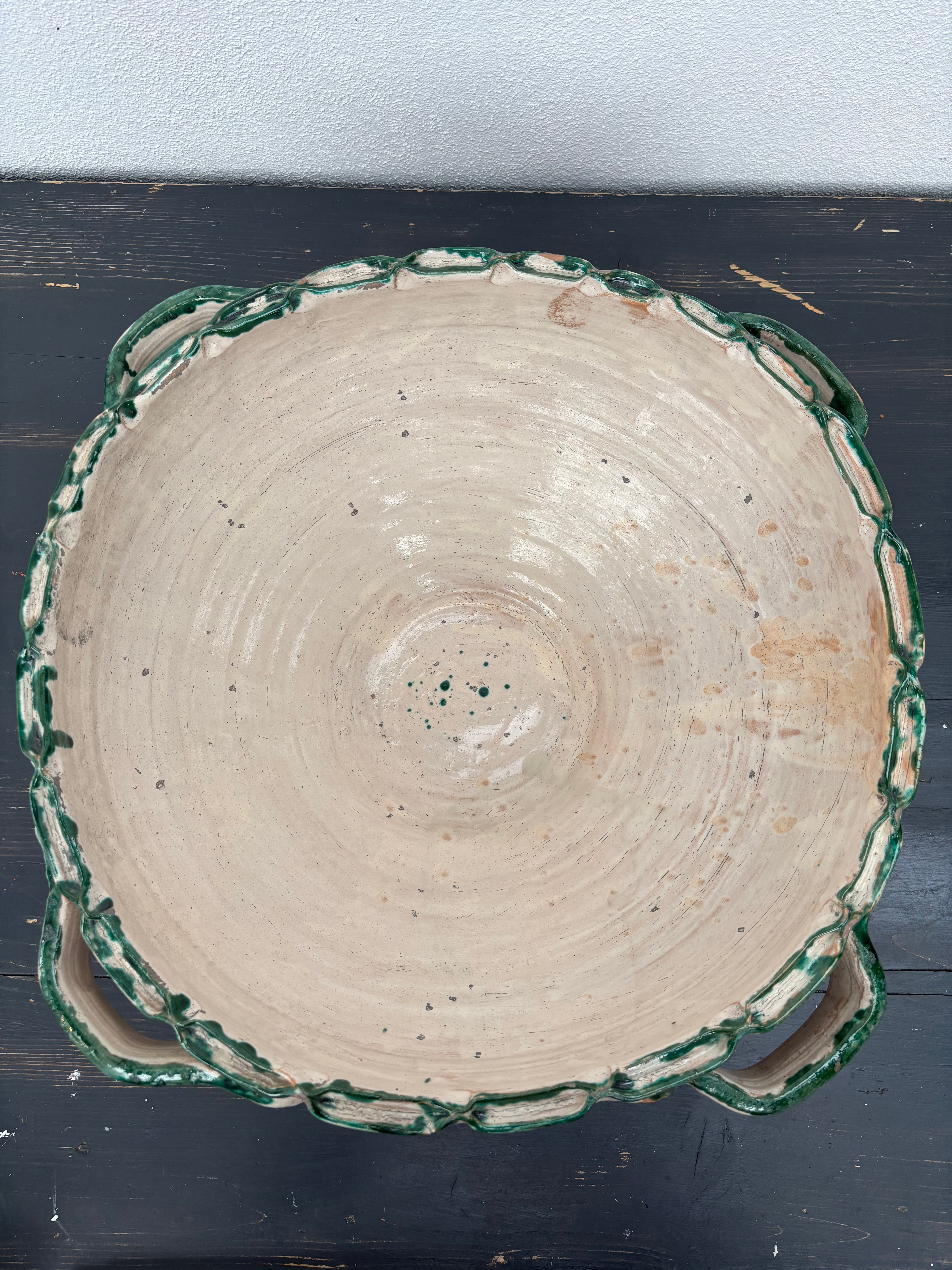 Italiensk fad, Ø43 cm.