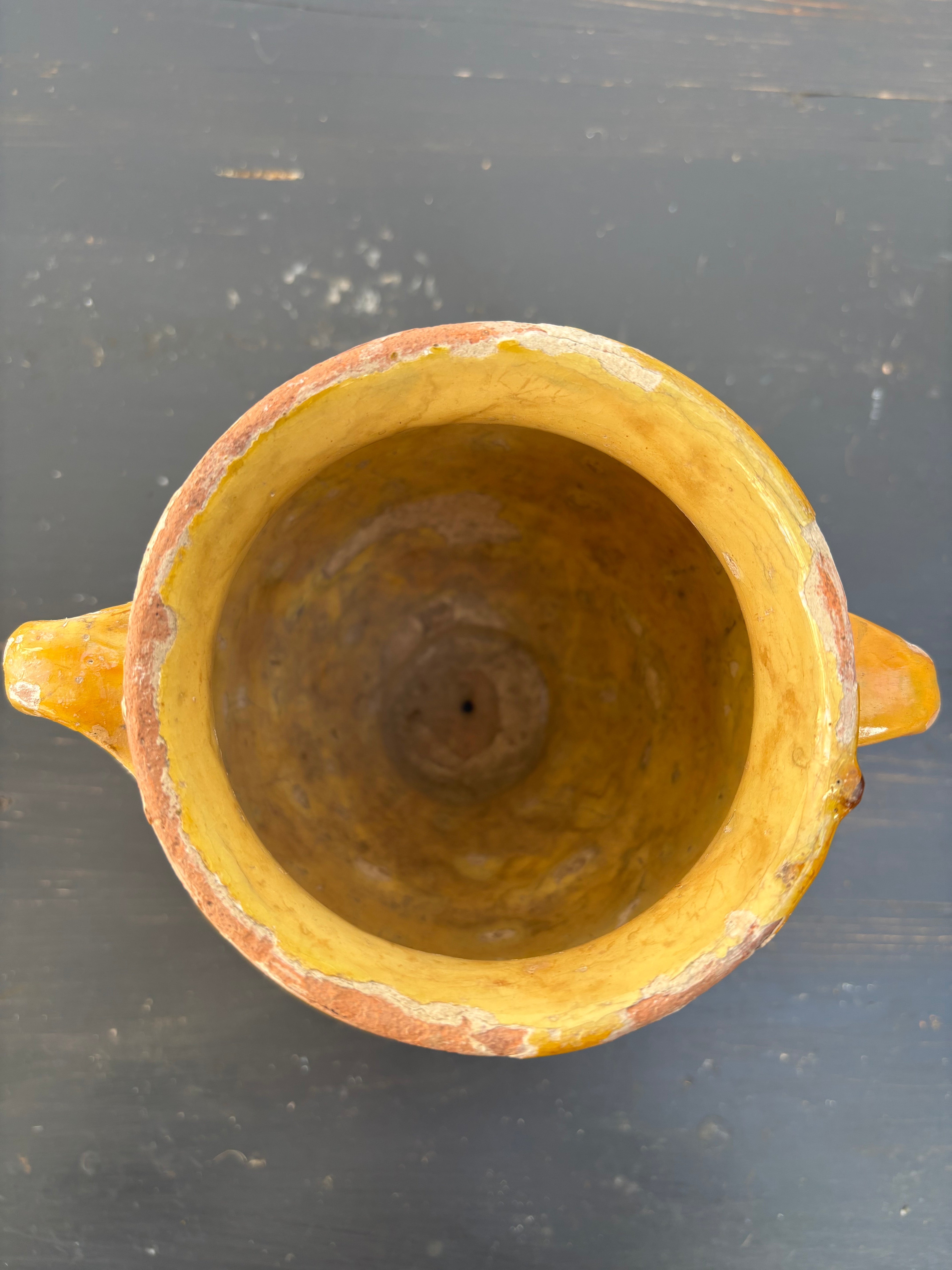 Fransk confitkrukke, h16 cm.