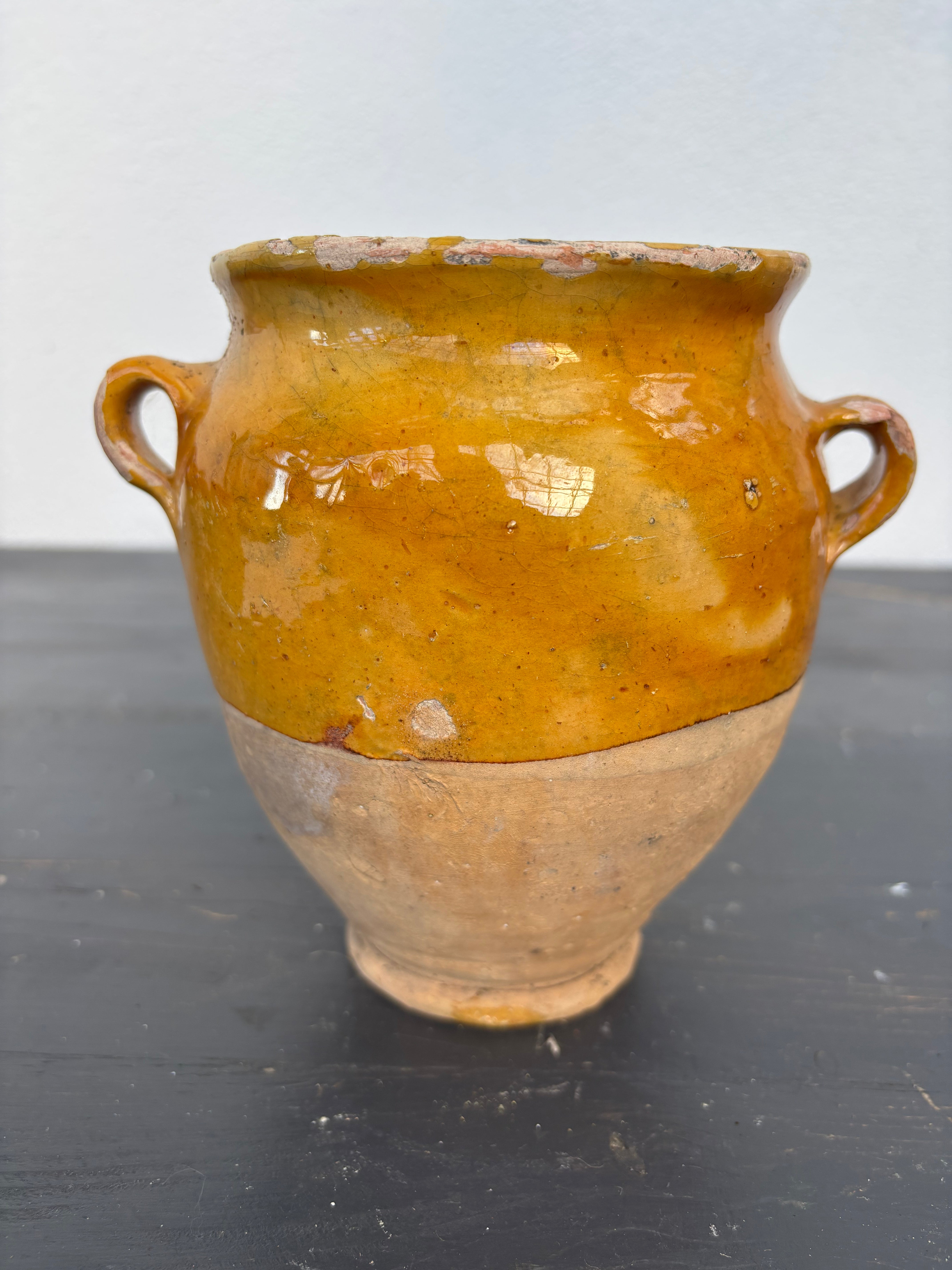 Fransk confitkrukke, 15 cm.
