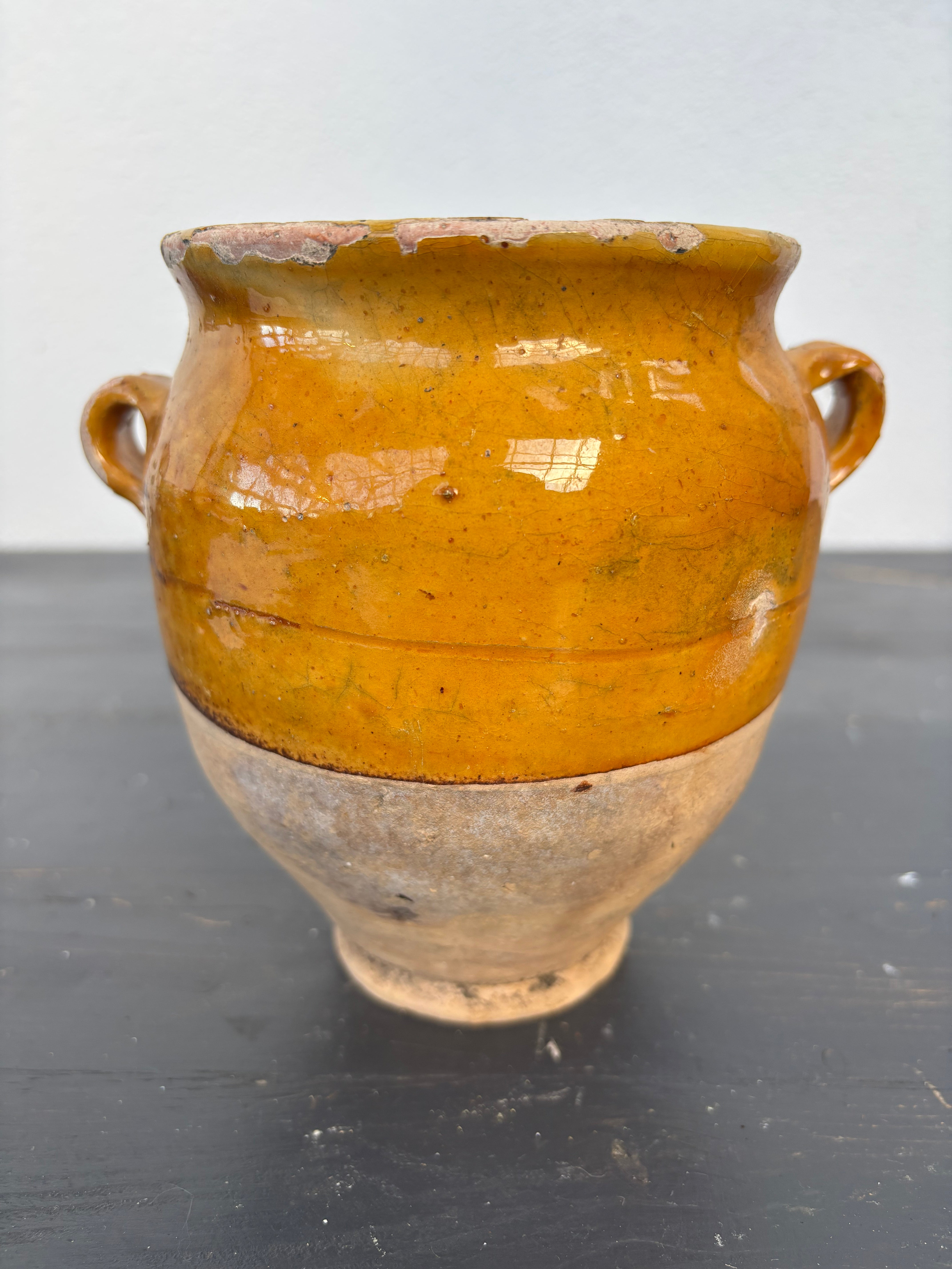 Fransk confitkrukke, 15 cm.