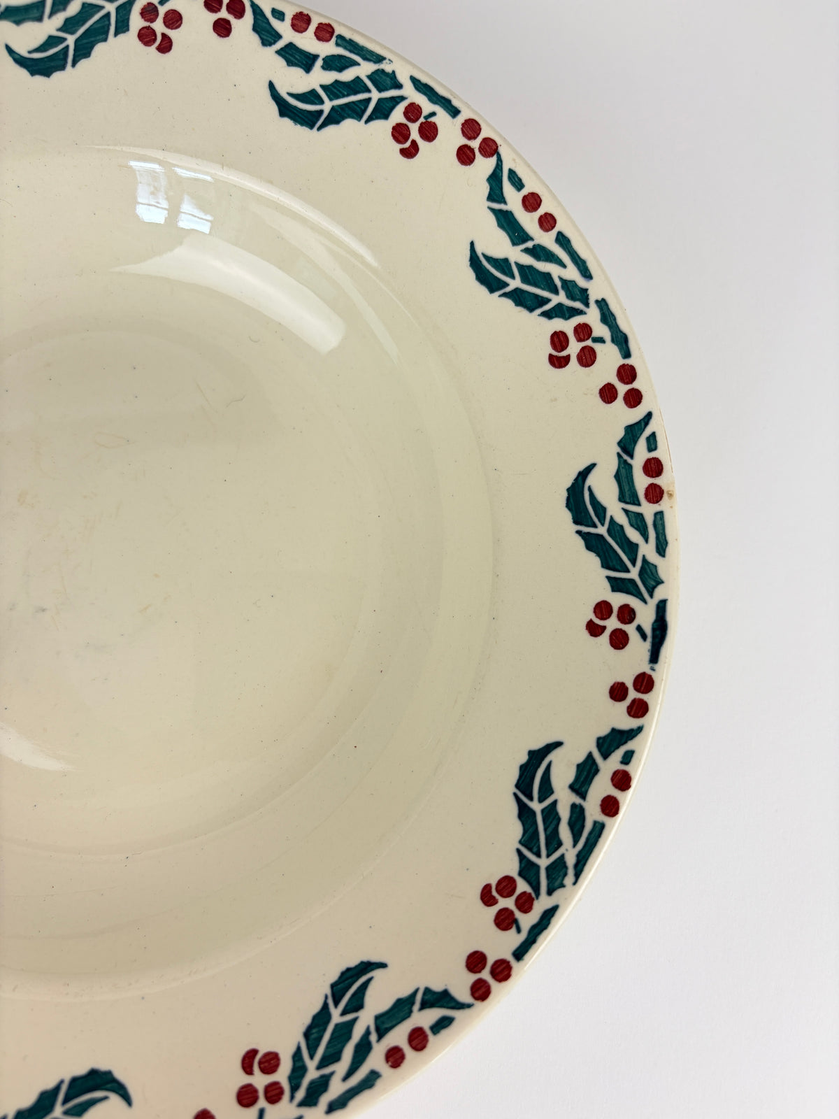 Dybe franske tallerkener, Ø22 cm - 6 stk.