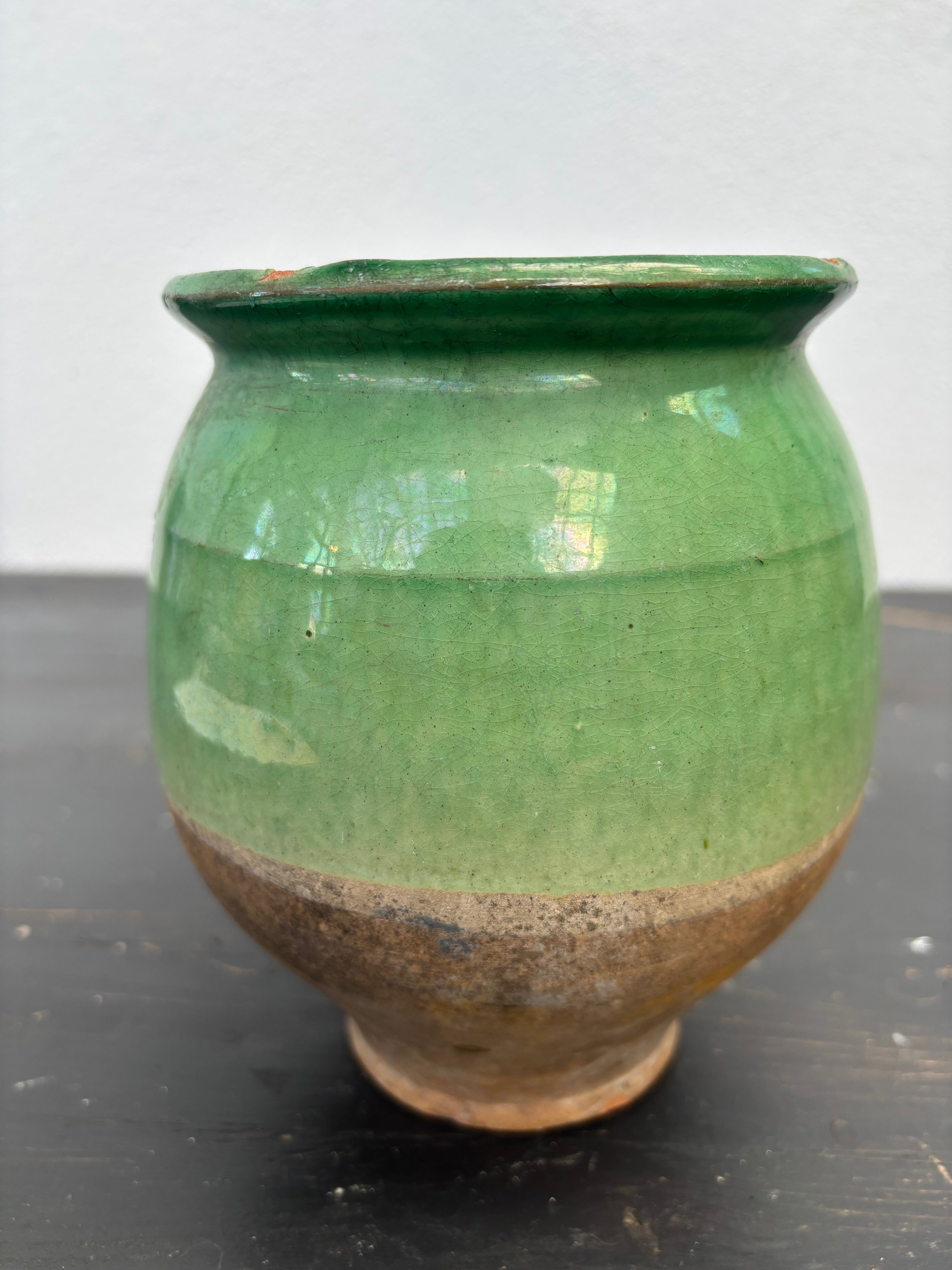 Fransk confitkrukke, 16 cm.