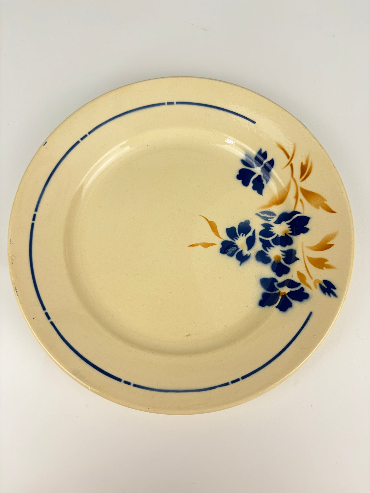 Franske tallerkener, Ø22,5 cm - 10 stk.