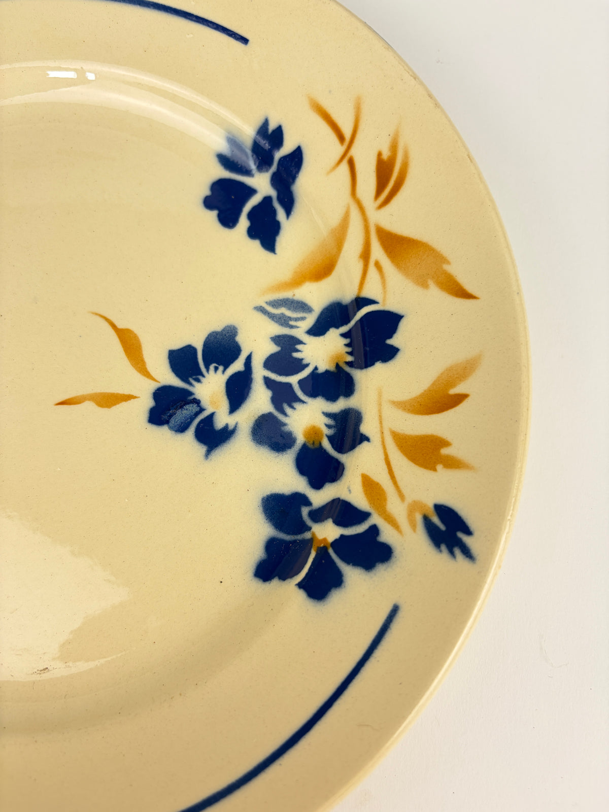 Franske tallerkener, Ø22,5 cm - 10 stk.