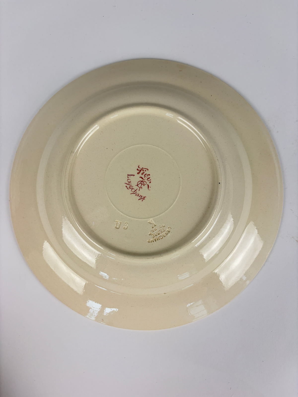 Dybe franske tallerkener, Ø24 cm - 6 stk.
