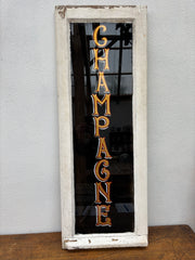 Champagne sign