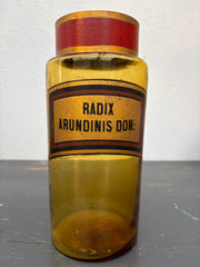 Old French apothecary glass