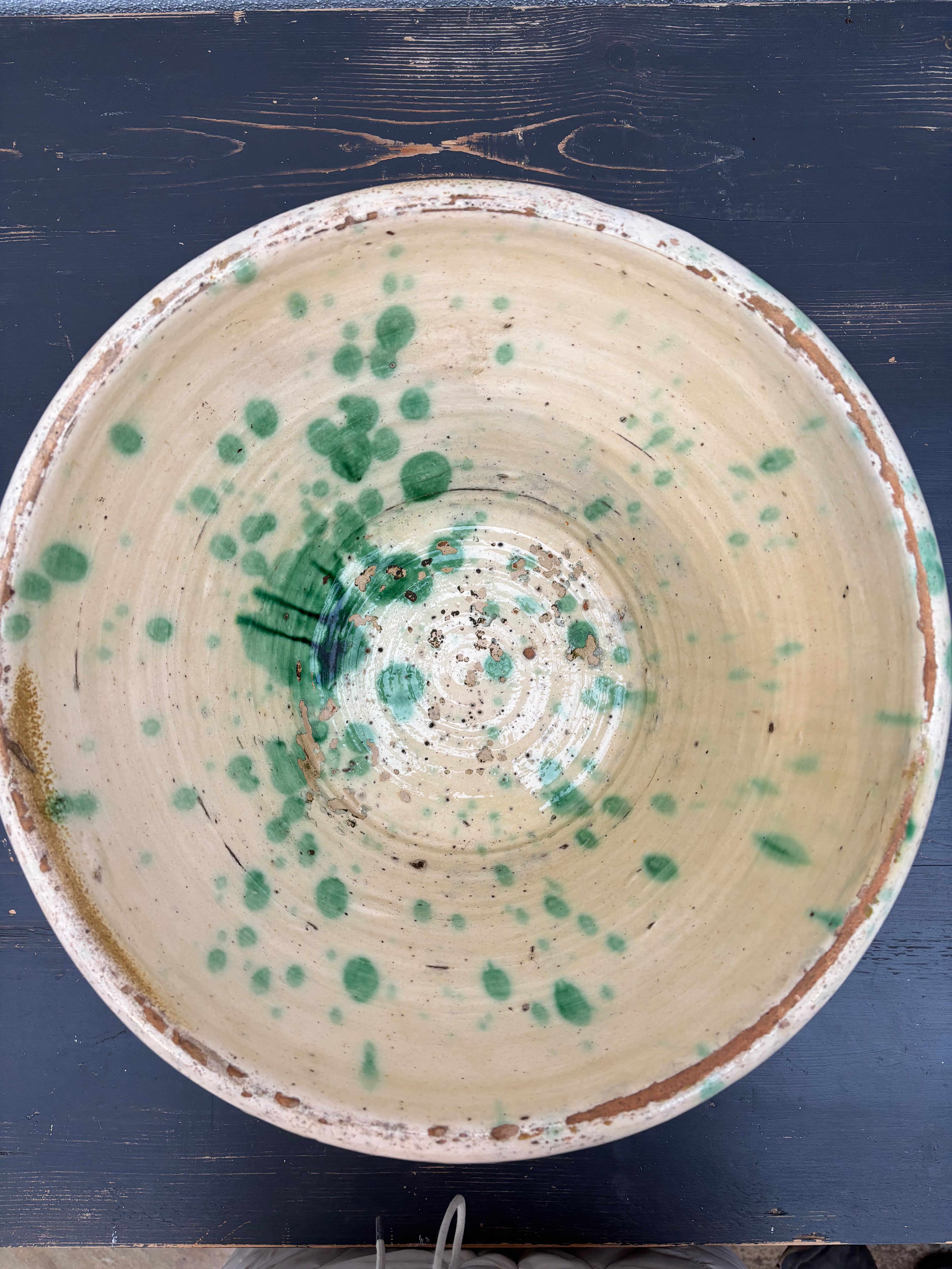 Italiensk fad, Ø42 cm.