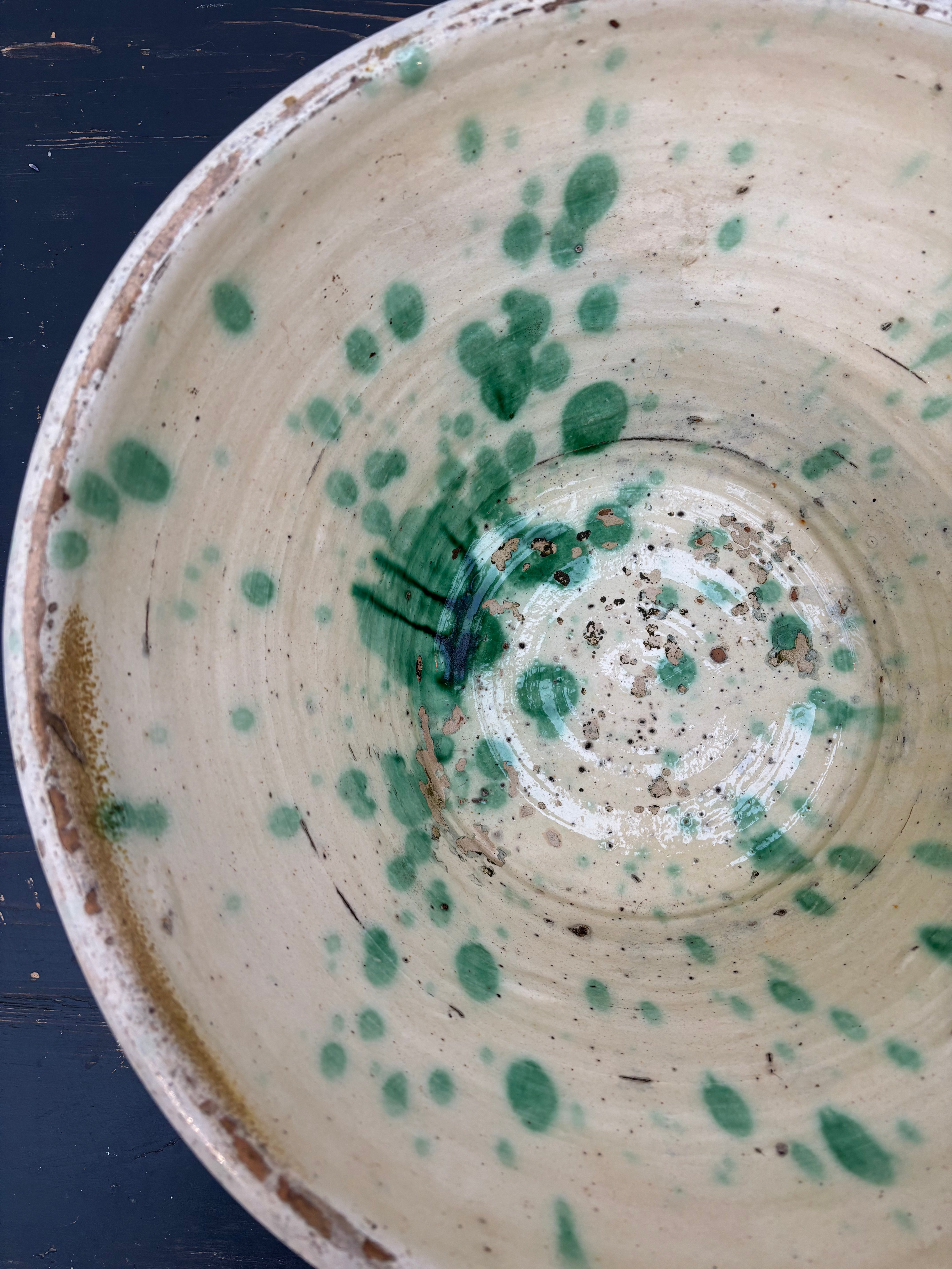 Italiensk fad, Ø42 cm.