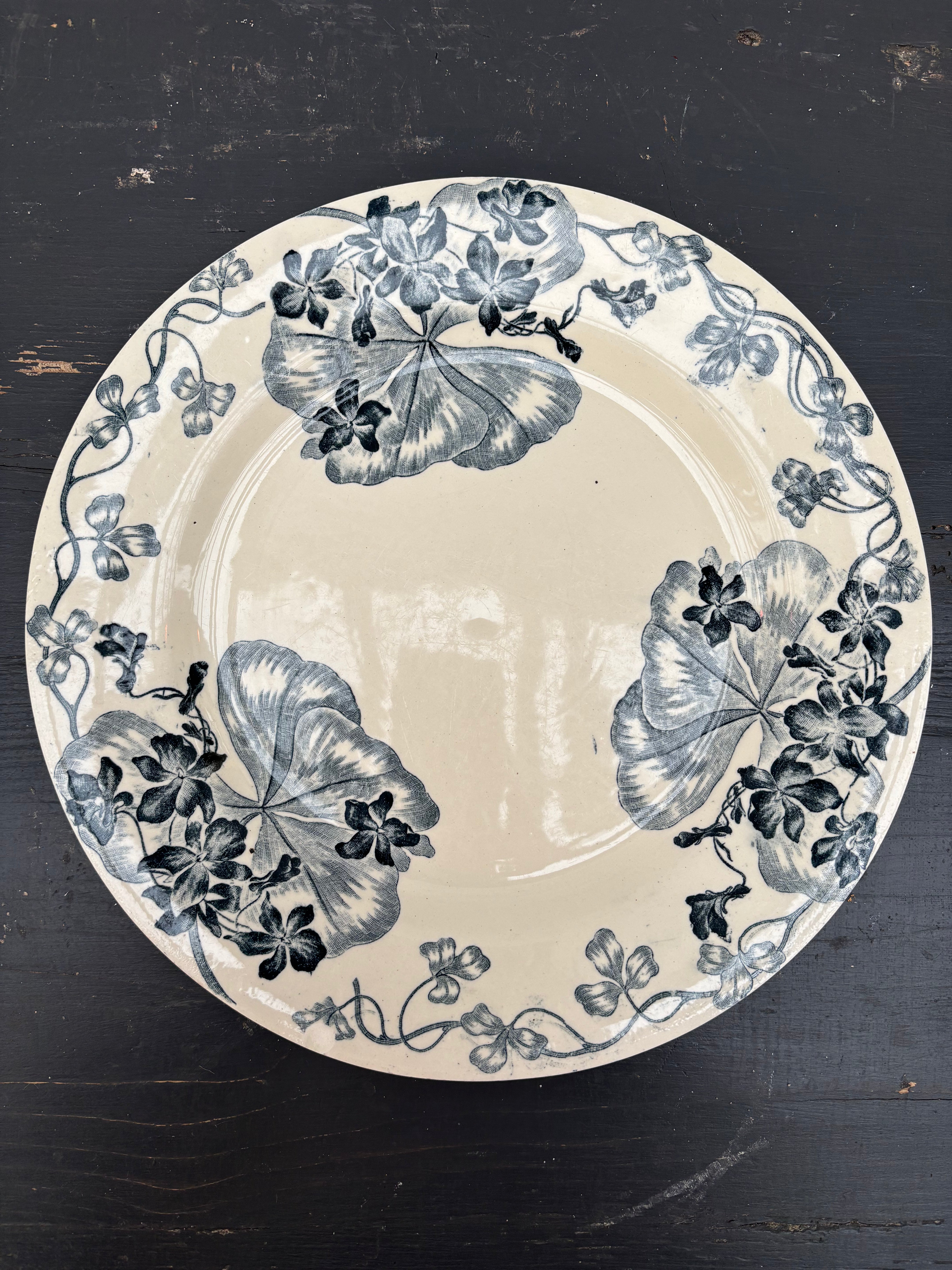French plates, 6 pieces. Ø24 cm.