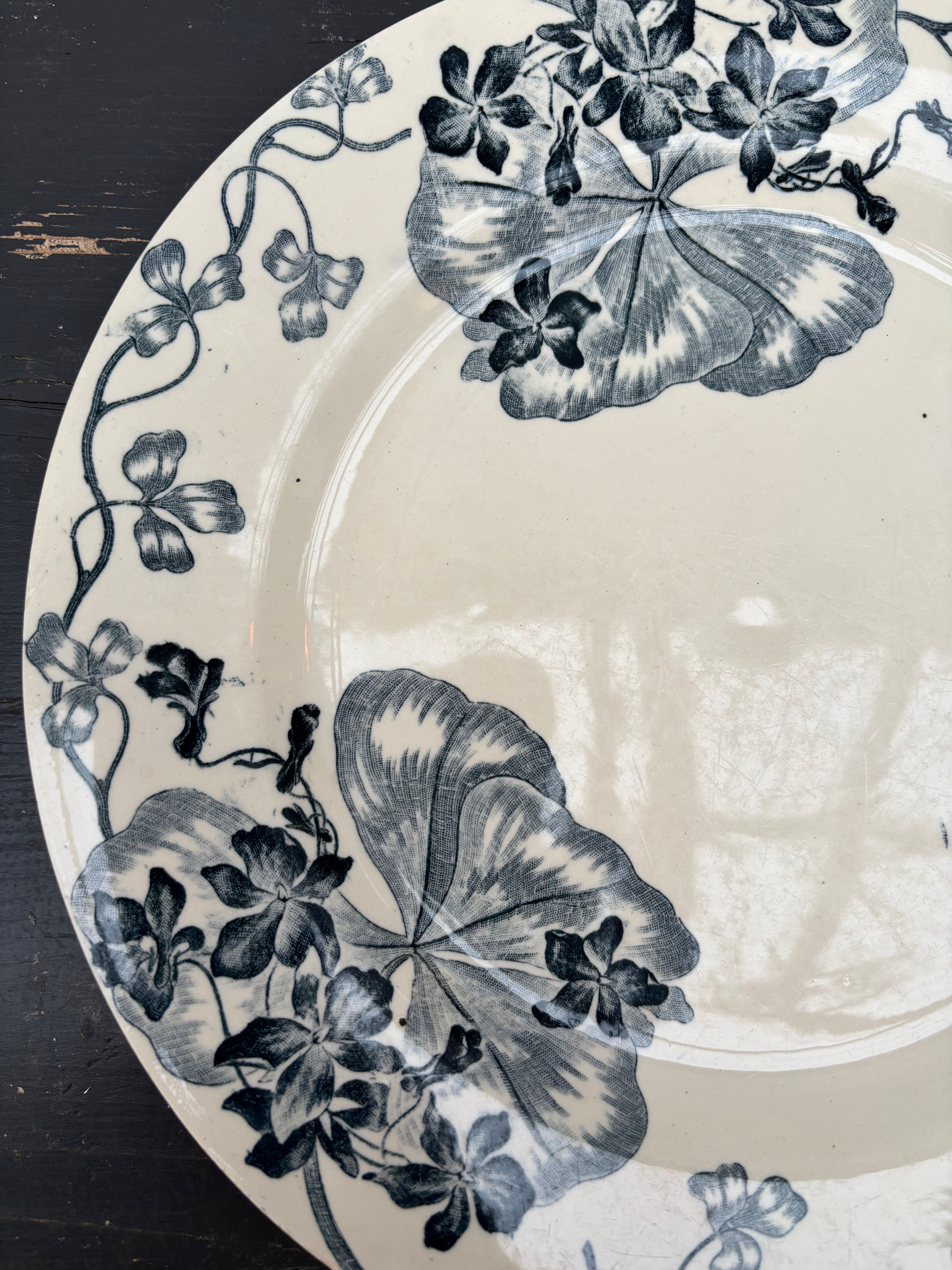 French plates, 6 pieces. Ø24 cm.