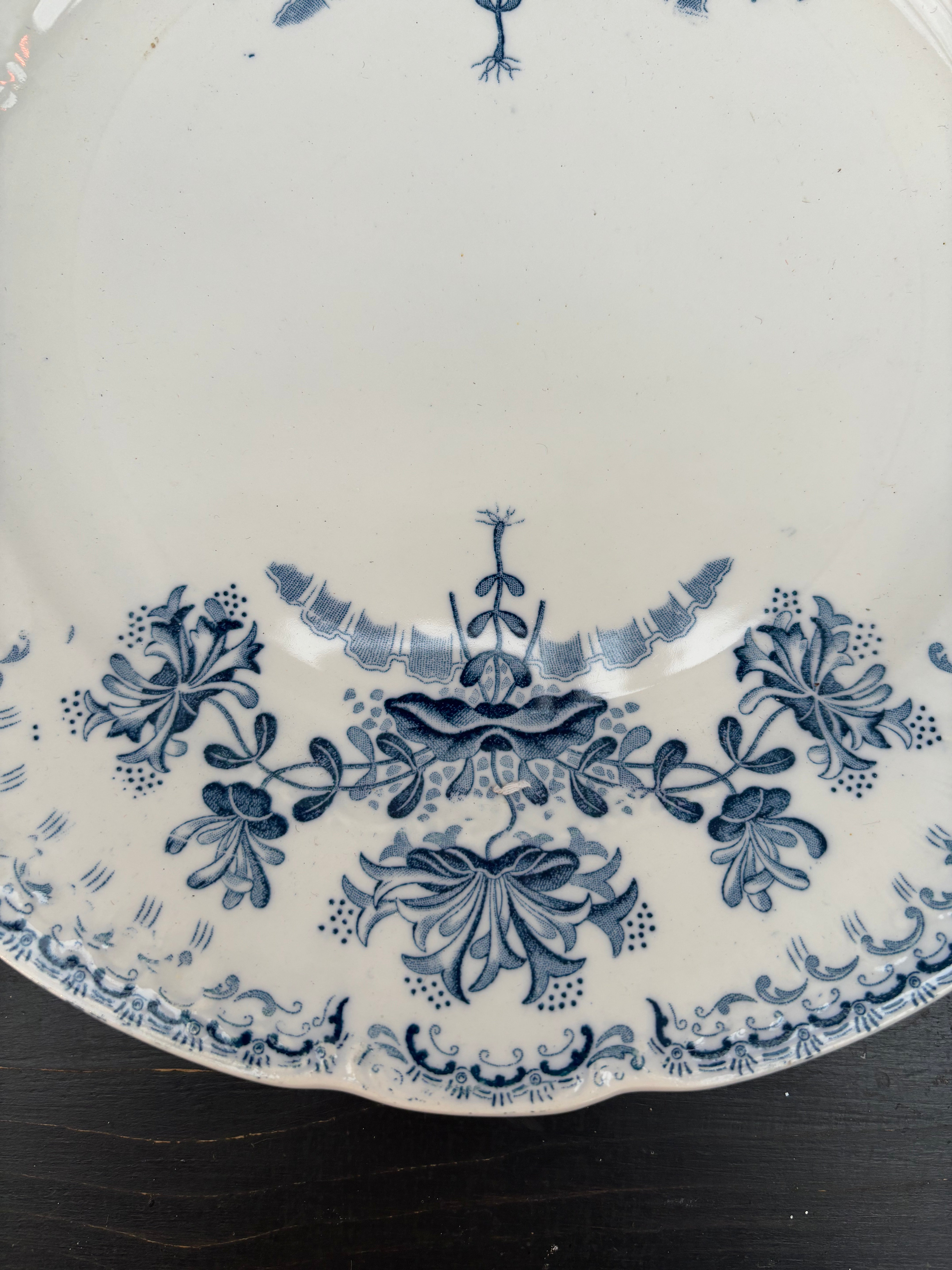 French plate, 6 pieces. Ø25 cm