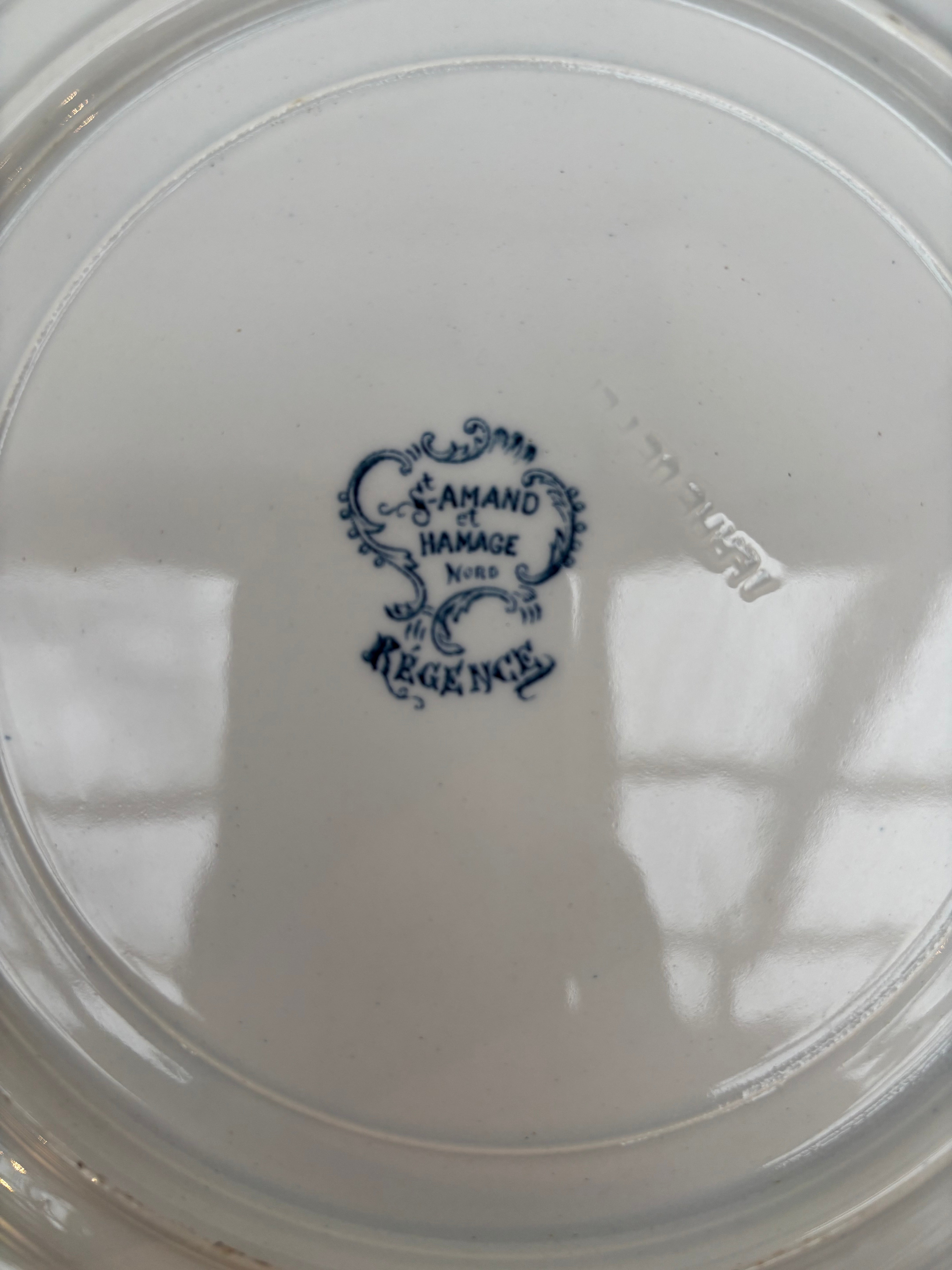 French plate, 6 pieces. Ø25 cm