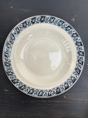 Franske dybe tallerkener, Ø22cm - 6 stk.
