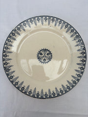 French plates, Ø23 cm. - 6 pcs.