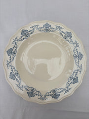 Franske tallerkener Ø25cm. - 8 stk.